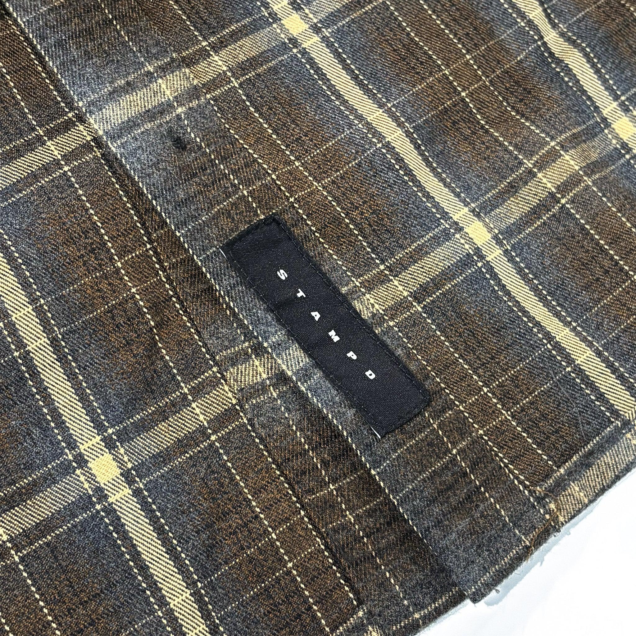 Oversized Plaid Buttondown - STAMPD - VENTURER