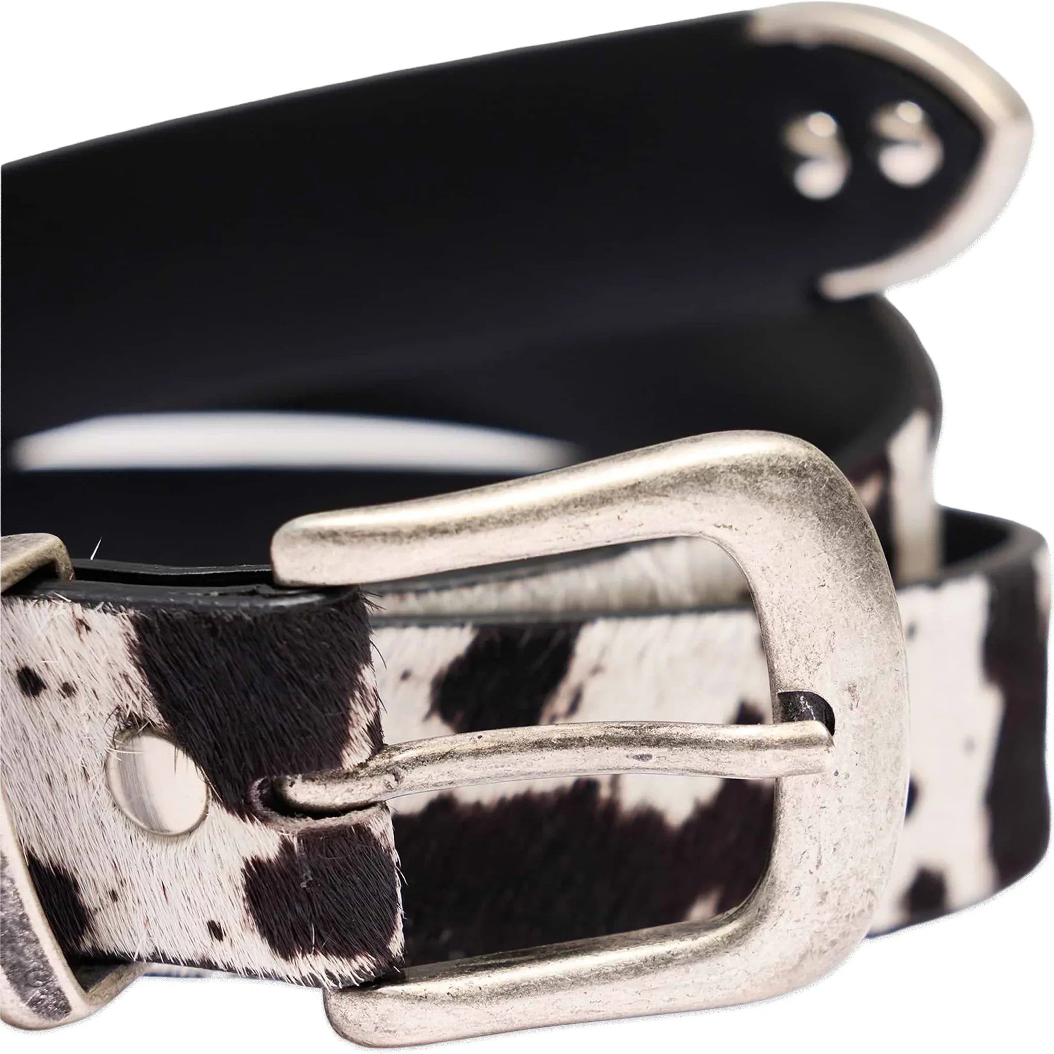 Cow Hide Rodeo Belt - REPRESENT - VENTURER