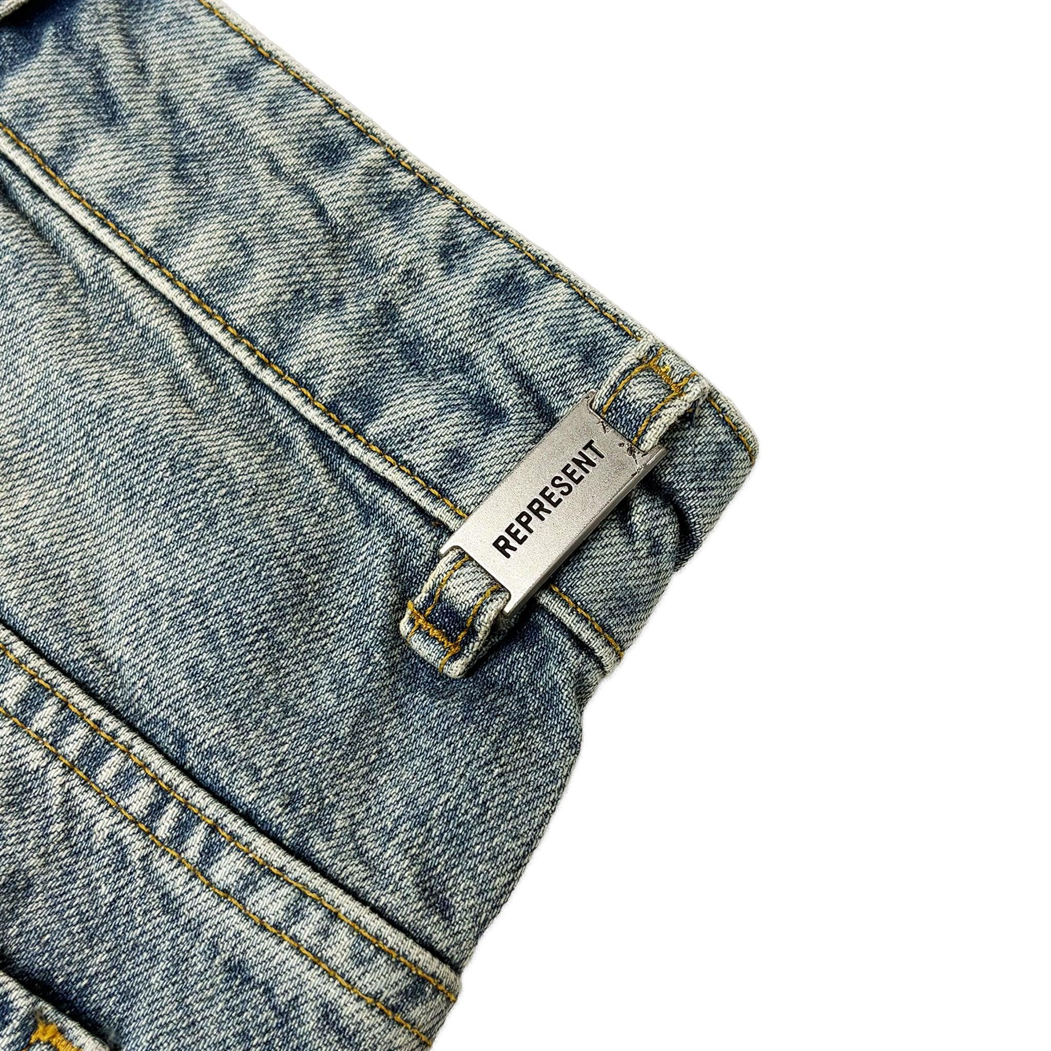 Tailored Denim Shorts