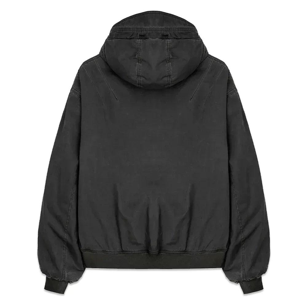 Dyed Snowflakes Logo Washing Puffer Jacket - BLR BLUER - VENTURER
