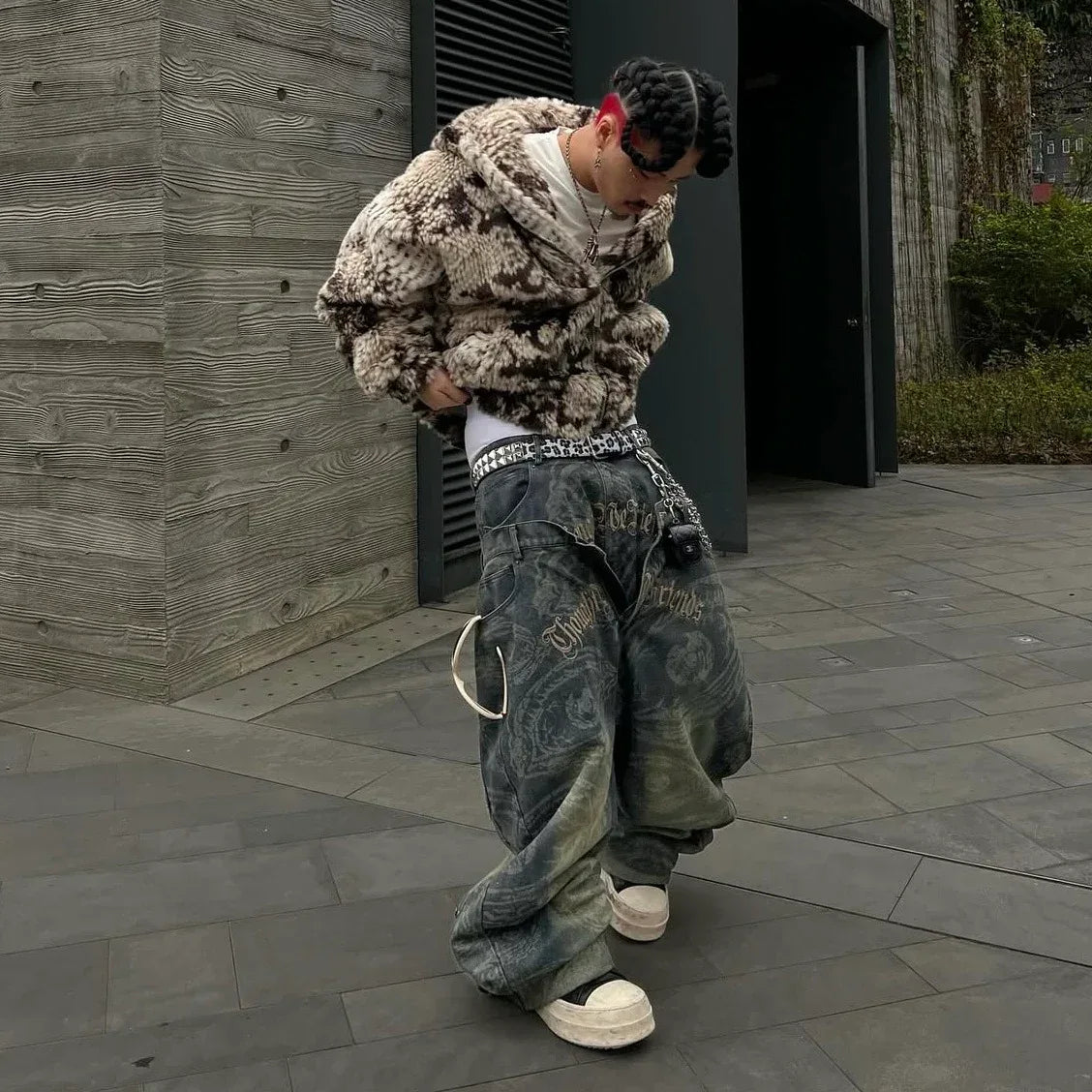 Snakes Jacket 2.0 Faux Fur Jacket - ThoughtWeFriends - VENTURER