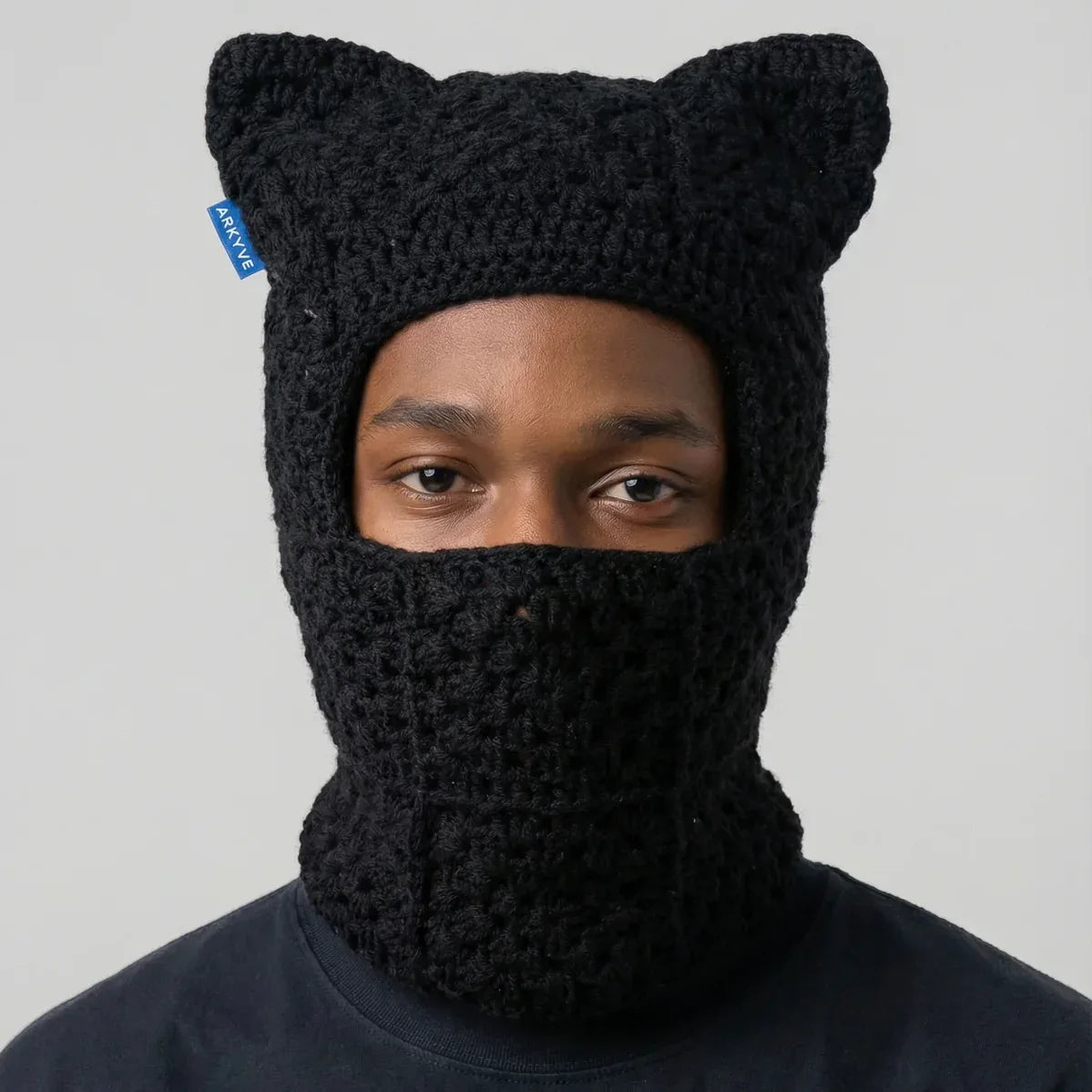 Shadow Crochet Ski Mask - ARKYVE - VENTURER
