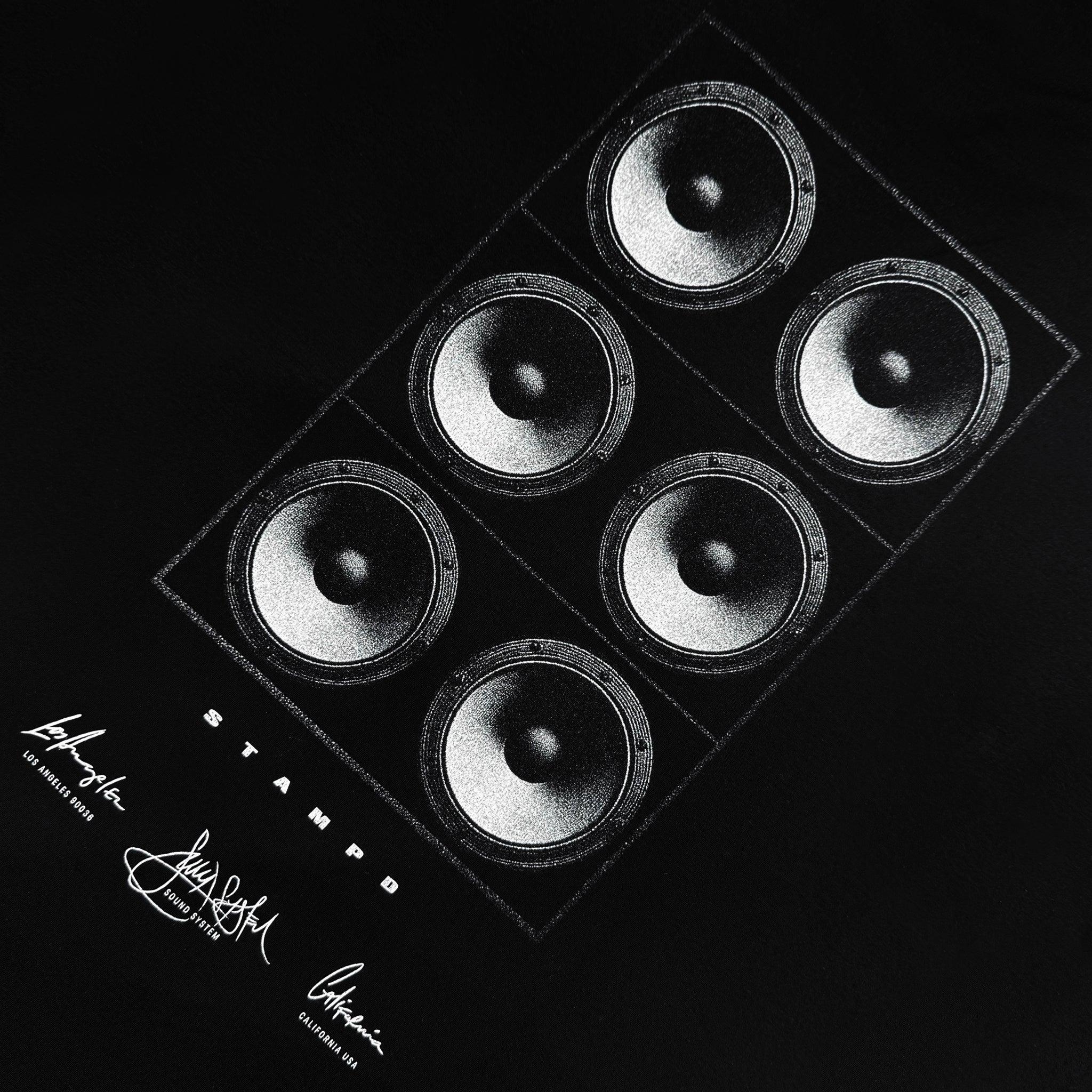 Sound System Speaker Box Relaxed Tee