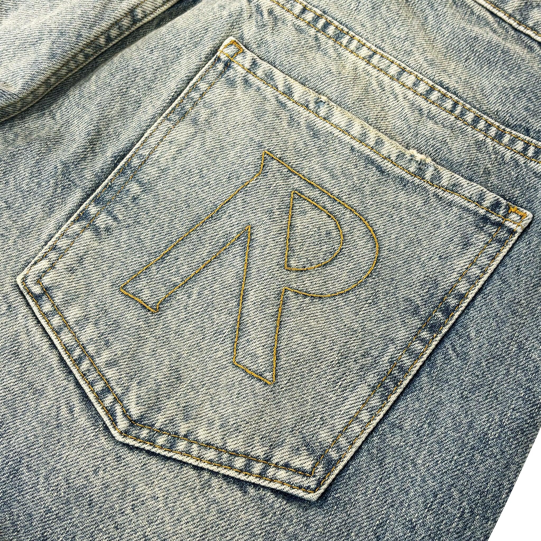 Tailored Denim Shorts
