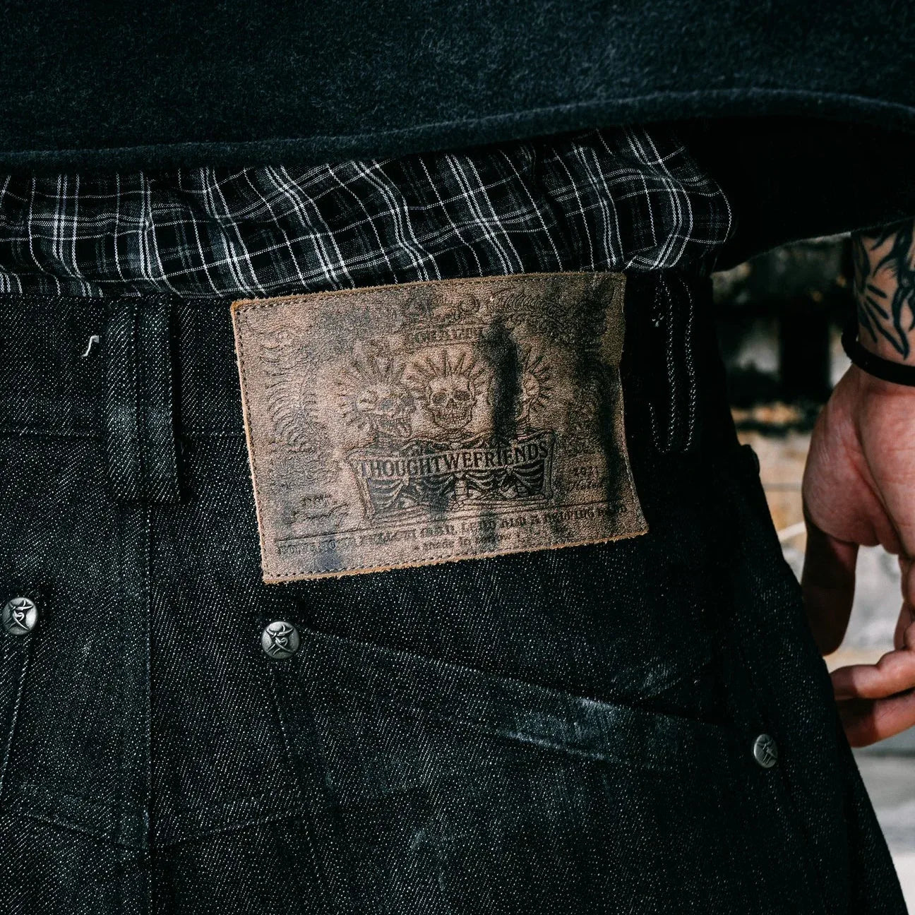 Devlin Distressed Baggy Denims - ThoughtWeFriends - VENTURER