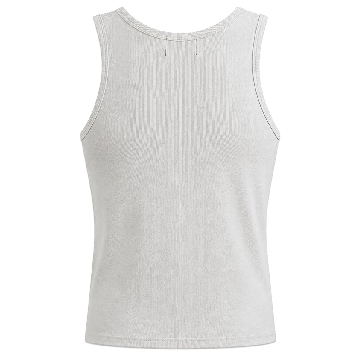 Graphic Ribbed Tanktop