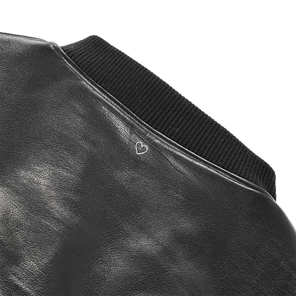 Cow Leather Bomber Jacket - BASICKS - VENTURER