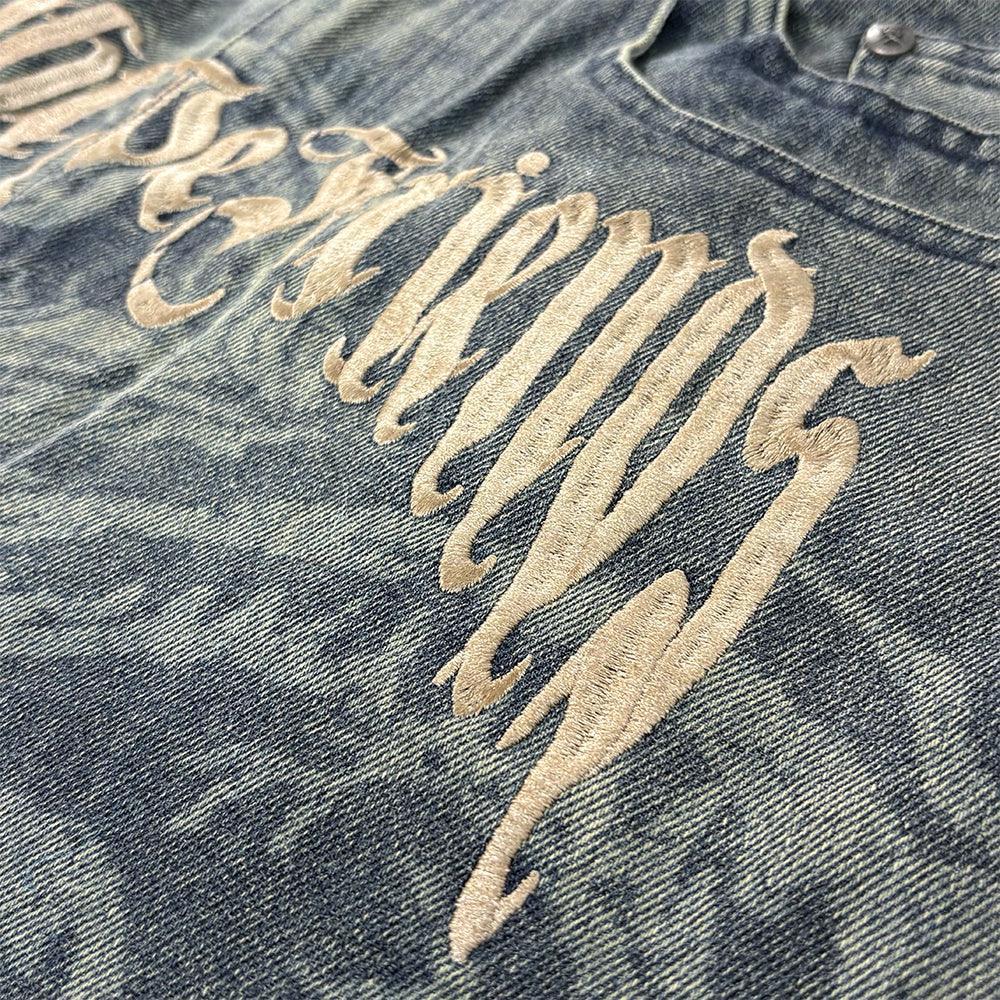 Eyethought 2.0 Distressed Baggy Denims - ThoughtWeFriends - VENTURER