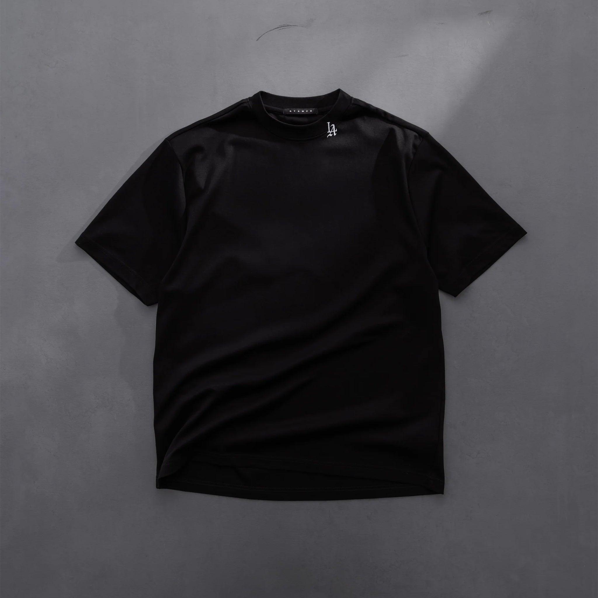 LA 001 Micro Embroidered Relaxed Tee