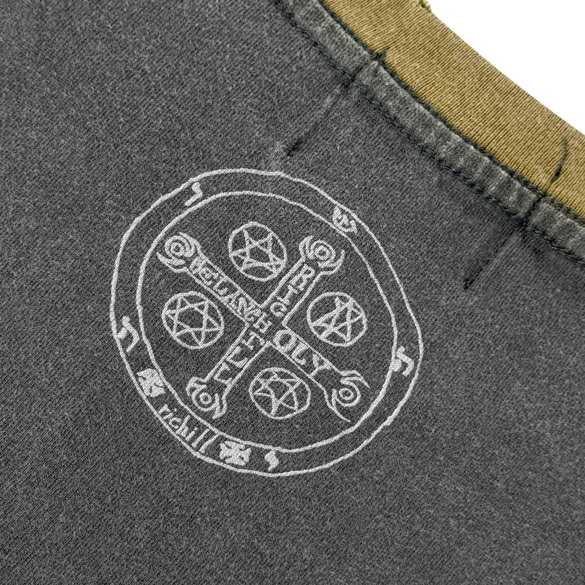 Studded Graphic Long-Sleeve Tee