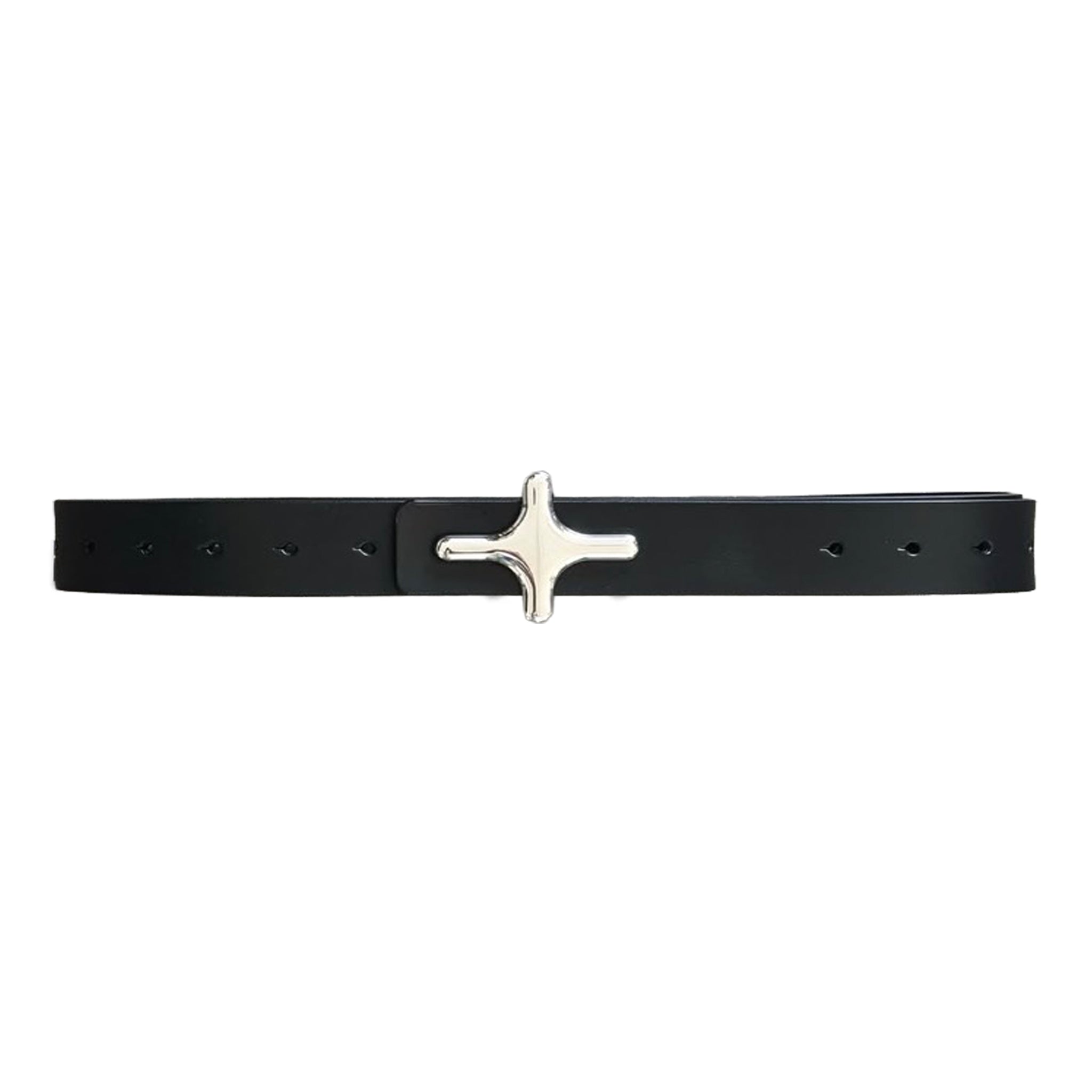 Logo Leather Belt