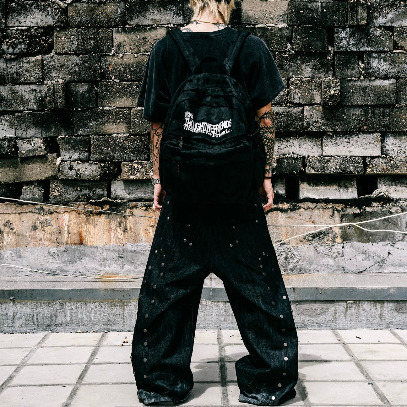 Lucius Distressed Baggy Denims