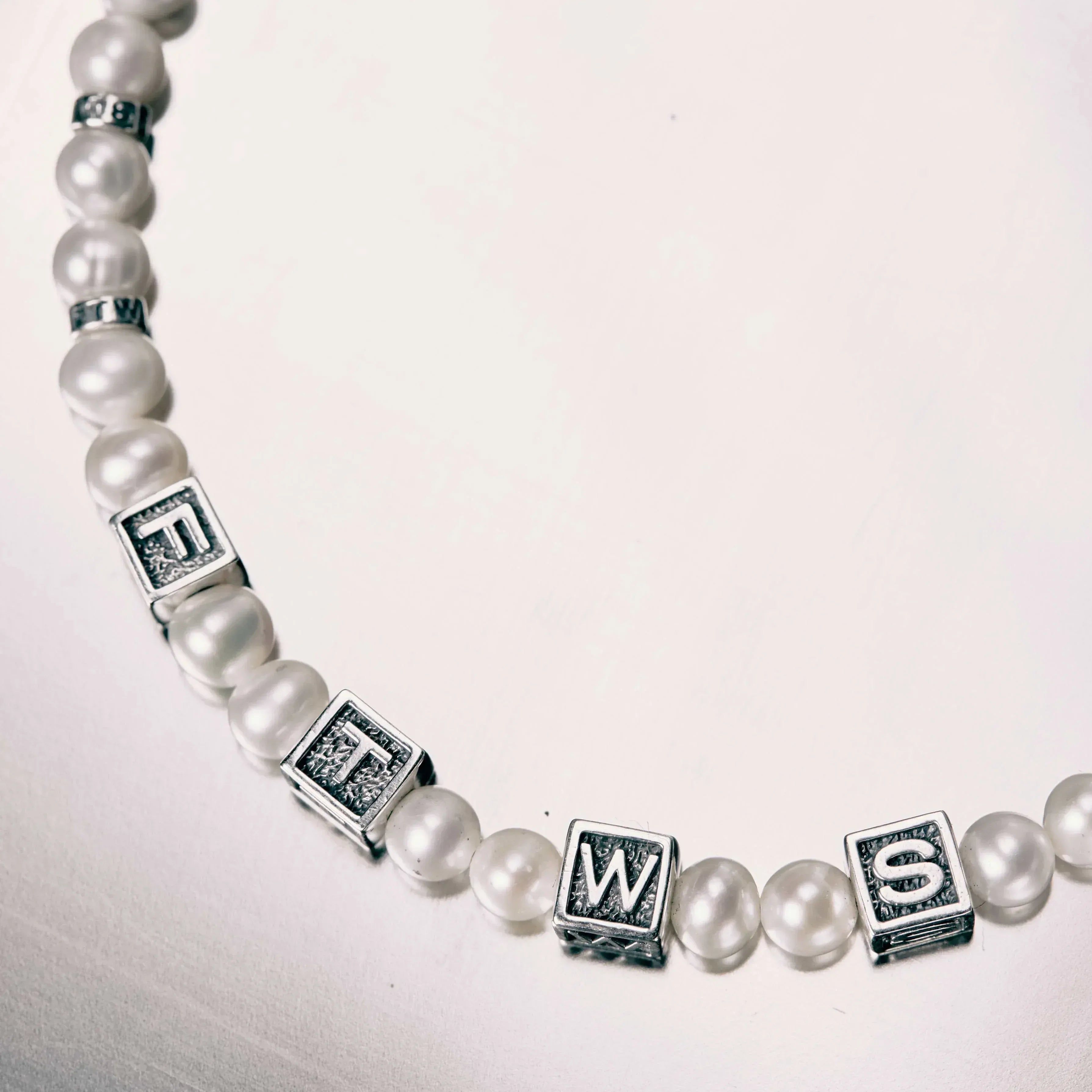 Block Pearl Necklace - FOR THOSE WHO SIN - VENTURER