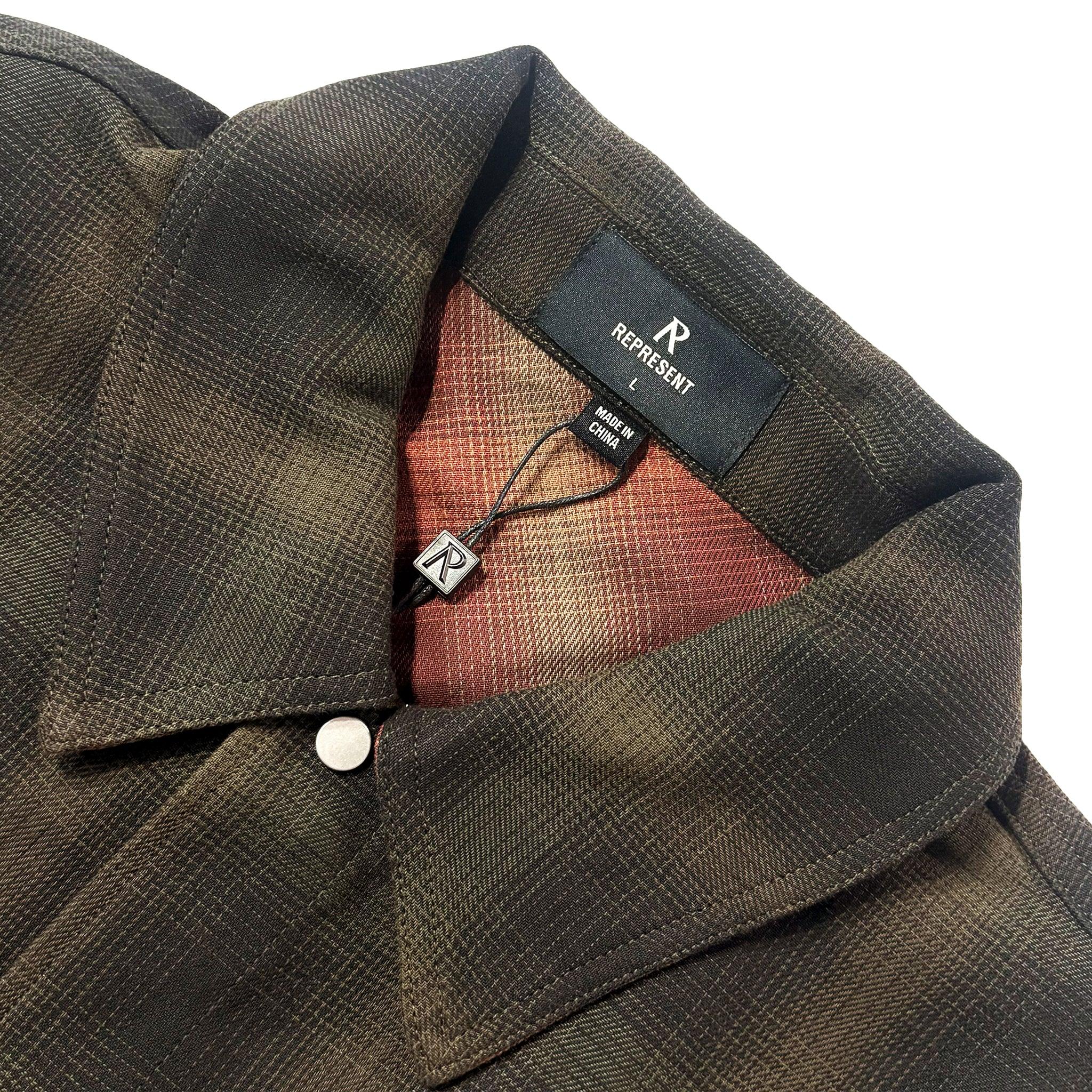 Bonded Reversible Plaid Shirt