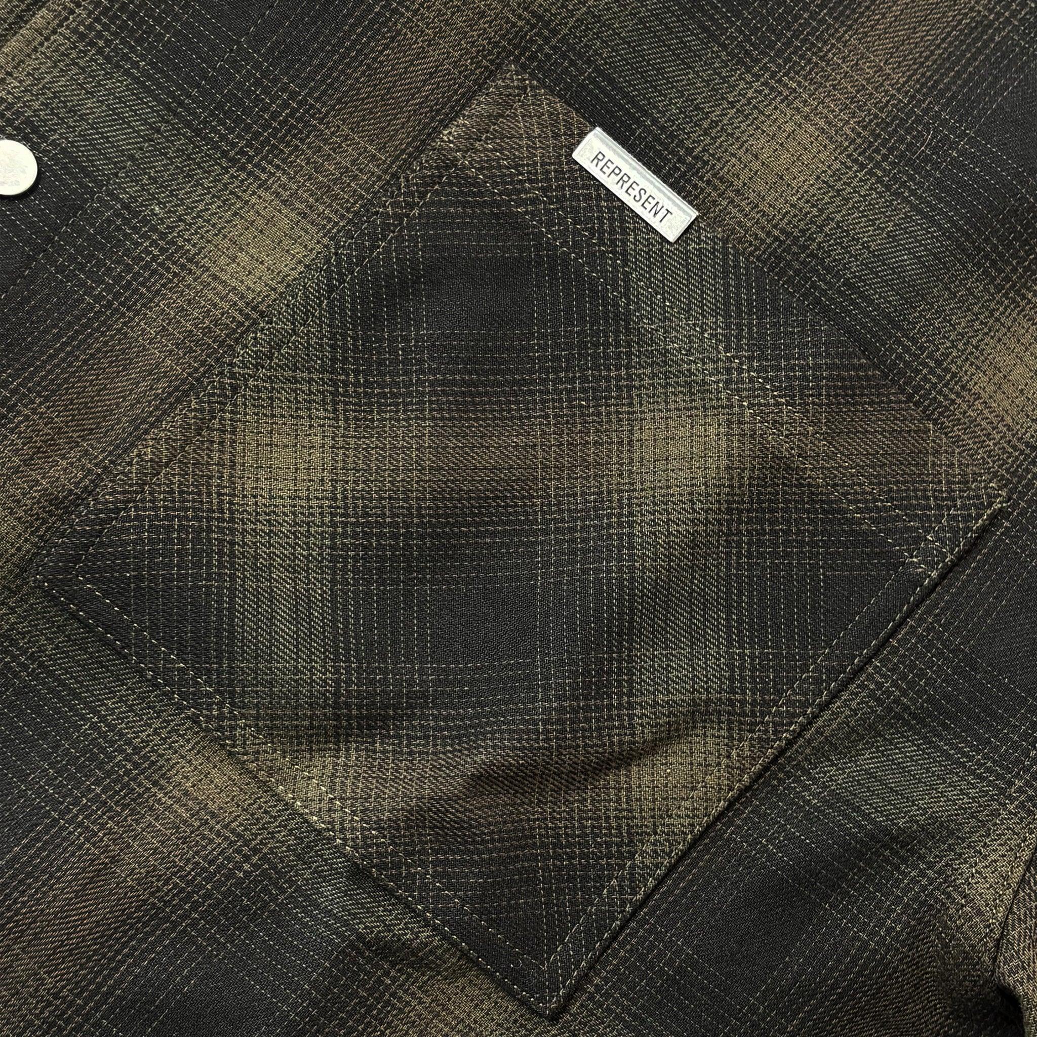Bonded Reversible Plaid Shirt