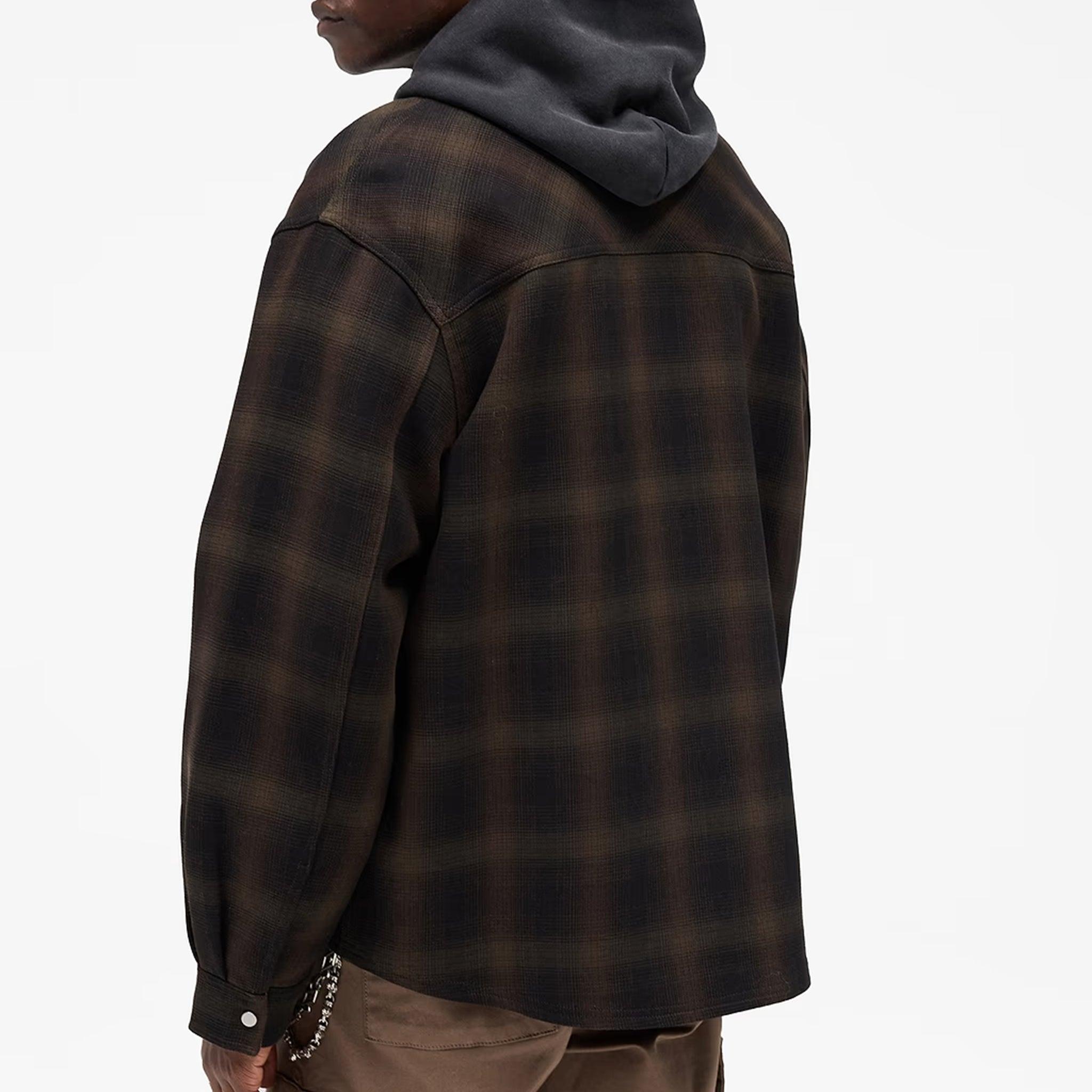 Bonded Reversible Plaid Shirt