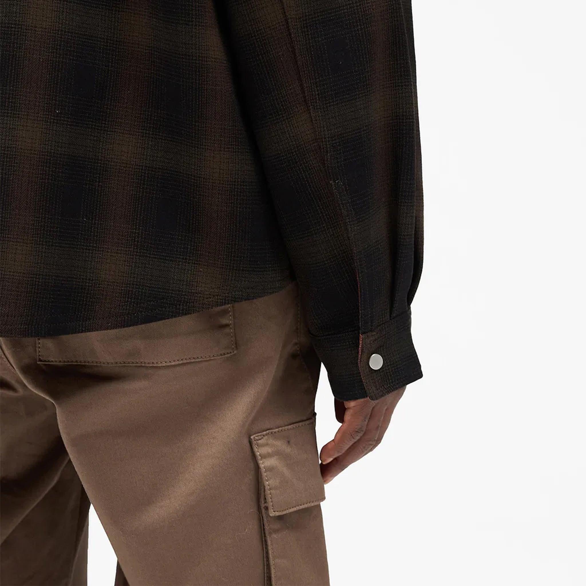 Bonded Reversible Plaid Shirt