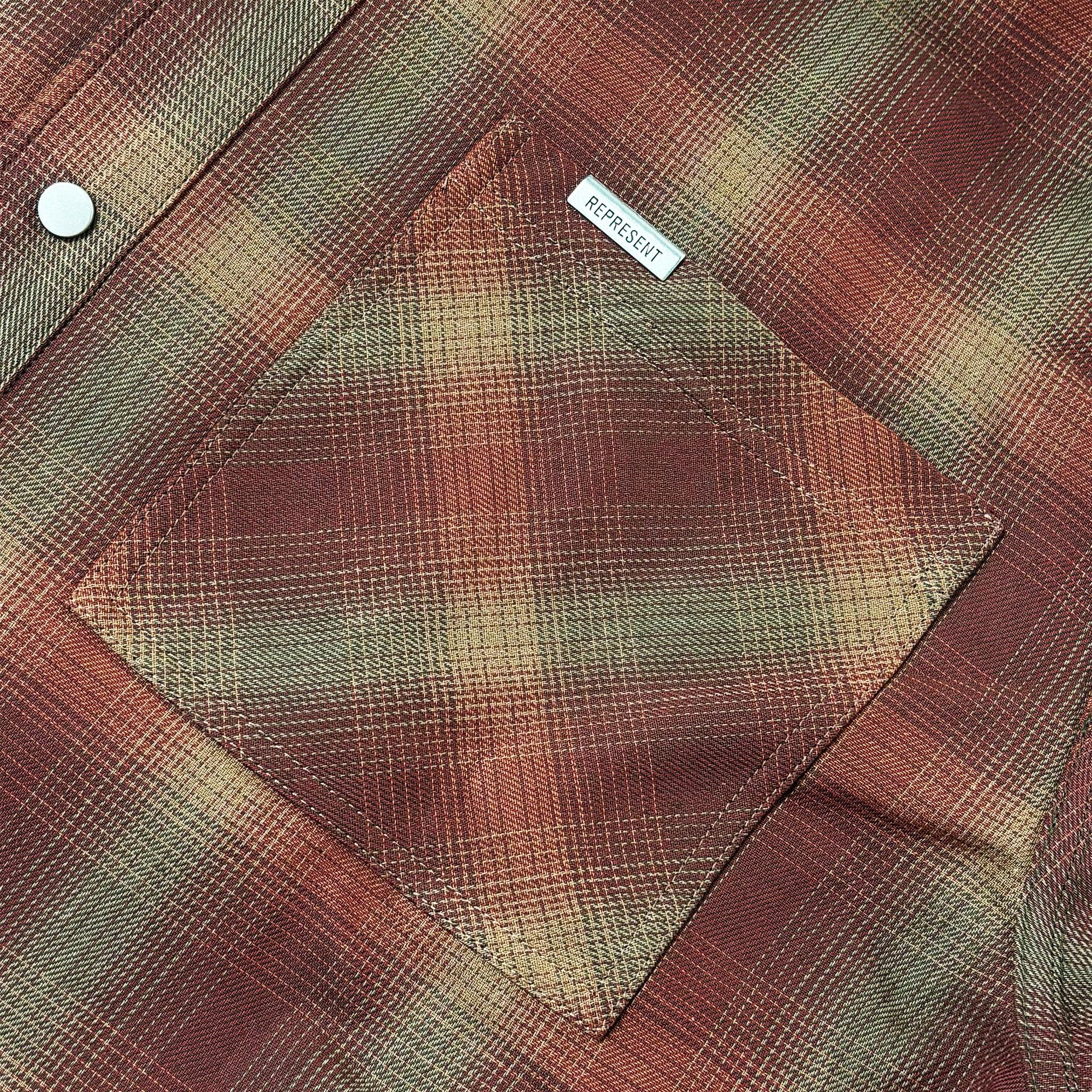 Bonded Reversible Plaid Shirt