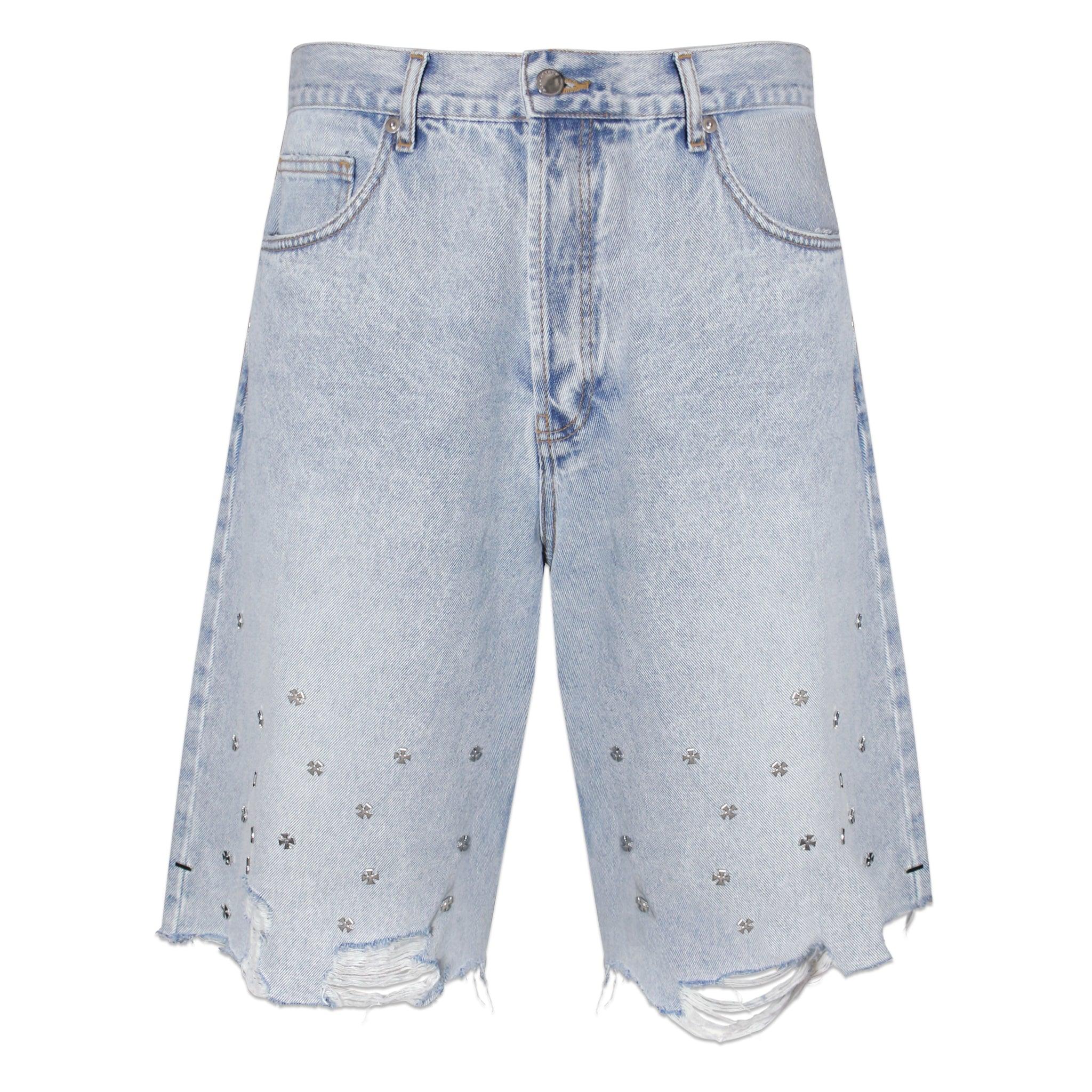 ASKYURSELF (アスクユアセルフ)商品ページ - Cross Pin Baggy Jeans