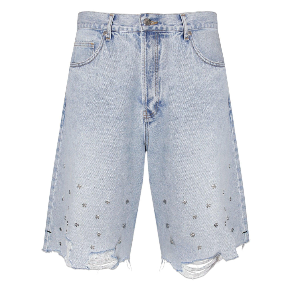 ASKYURSELF (アスクユアセルフ)商品ページ - Cross Pin Baggy Jeans 
