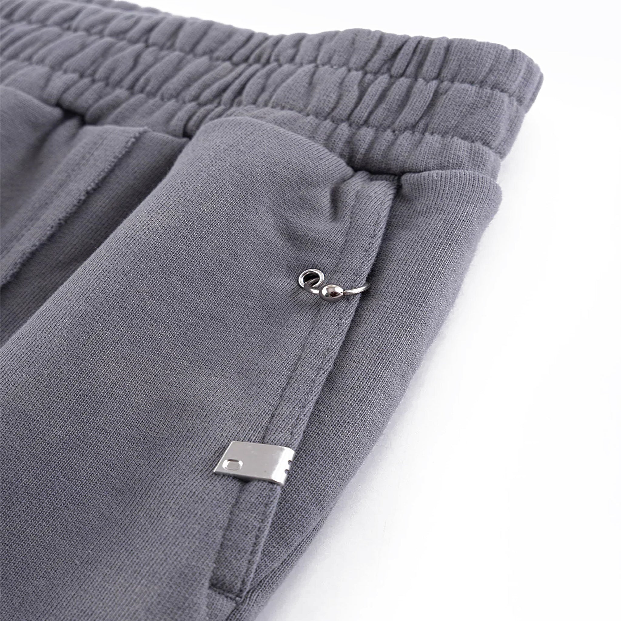 Dagger Cross Leather Patch Baggy Jogger Pants