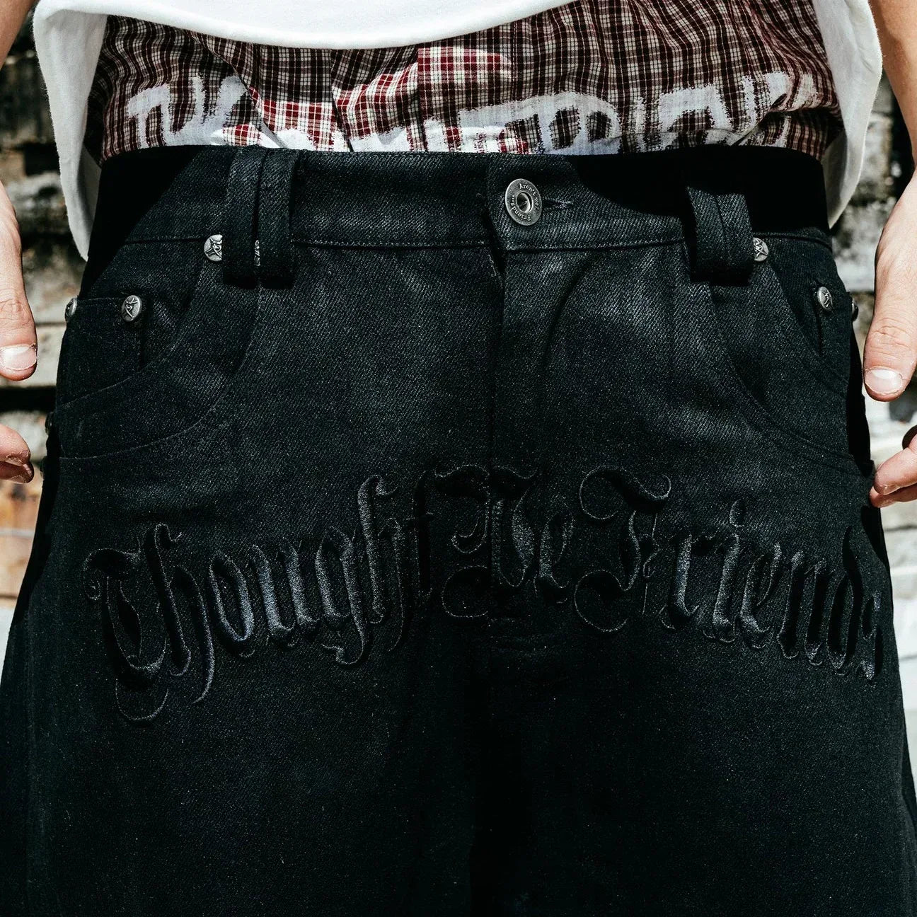 Lucius Distressed Baggy Denims - ThoughtWeFriends - VENTURER