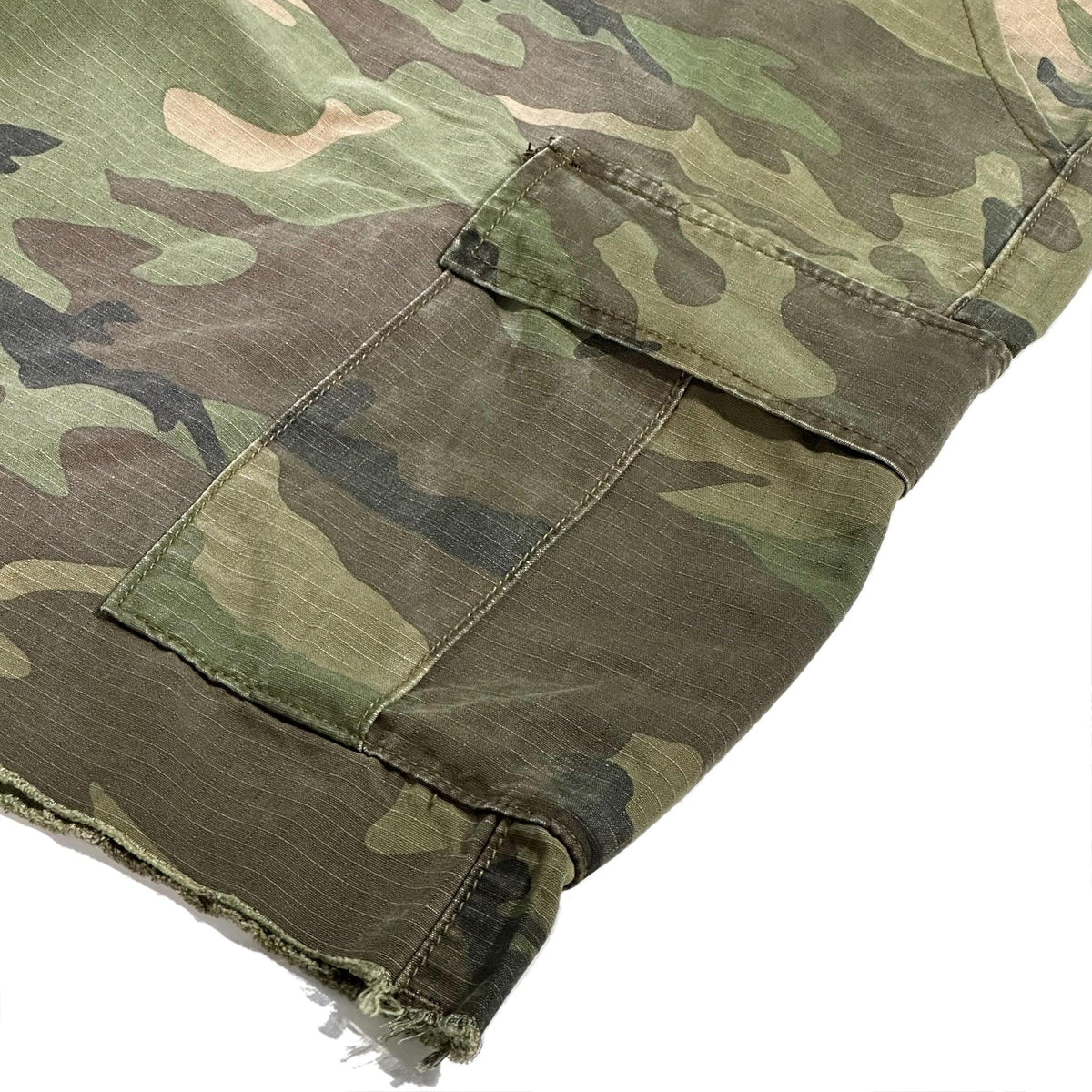 Raw Cut Camo Shorts