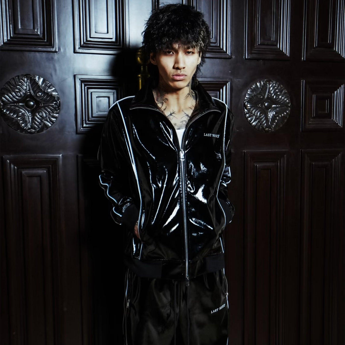 Patent Track Jacket