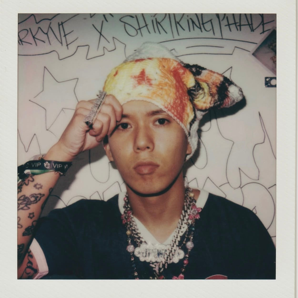 Pink Berry Crochet Ski Mask