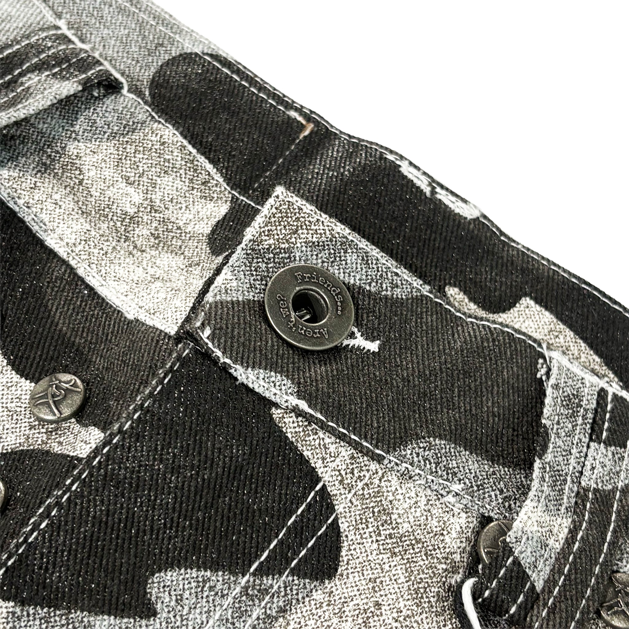 Devlin Distressed Baggy Denims