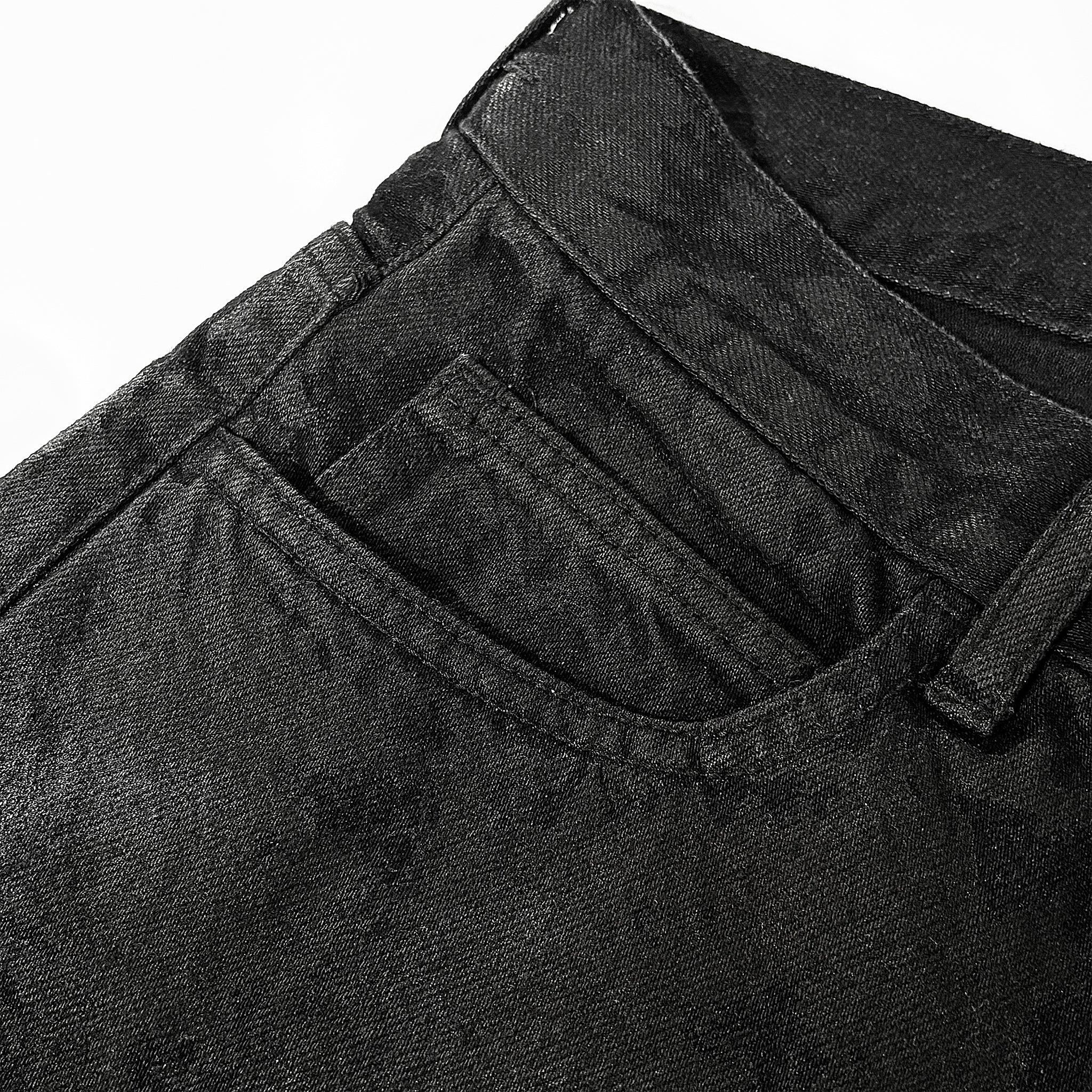 Coating Denim Flare Pants - LAST NEST - VENTURER