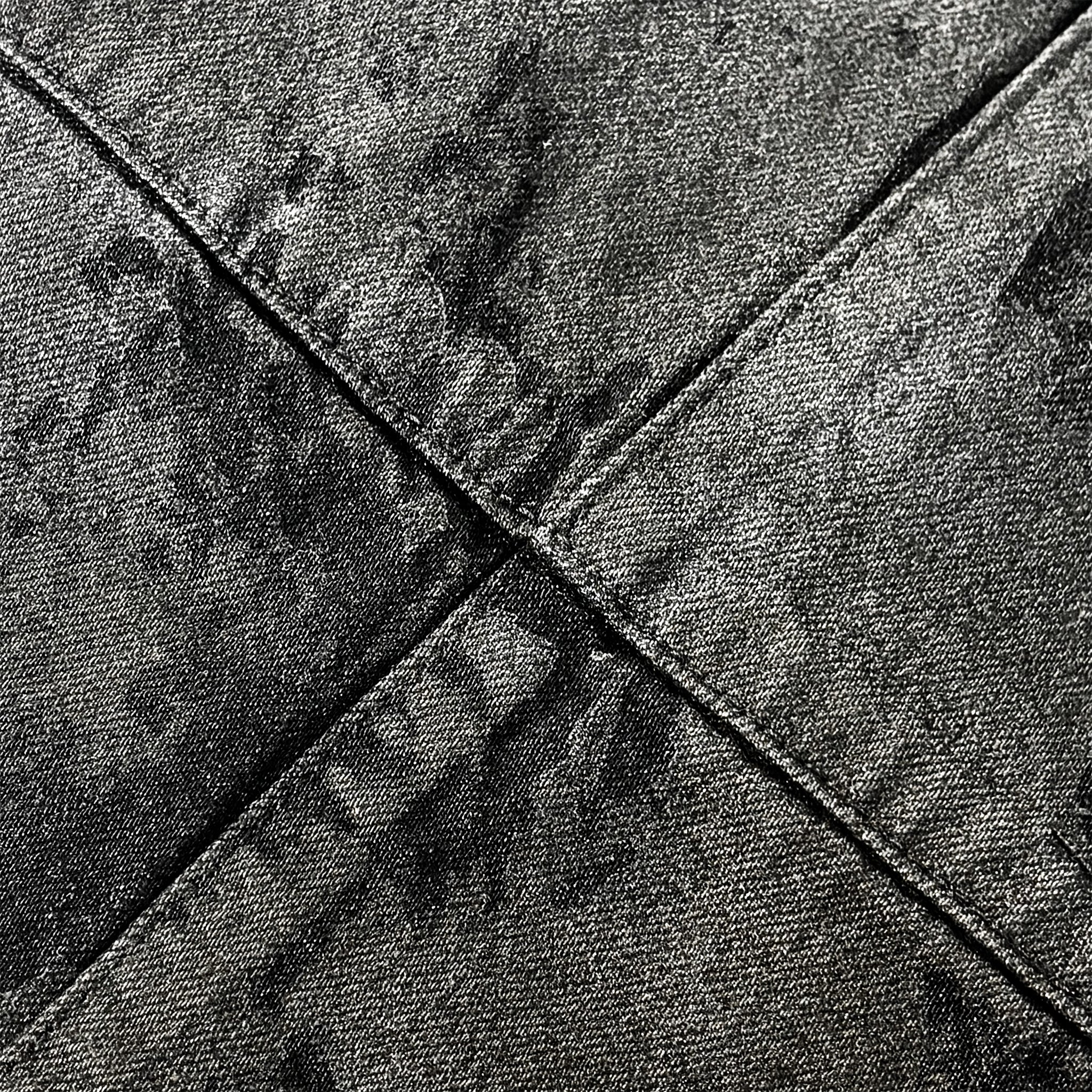 Coating Denim Flare Pants