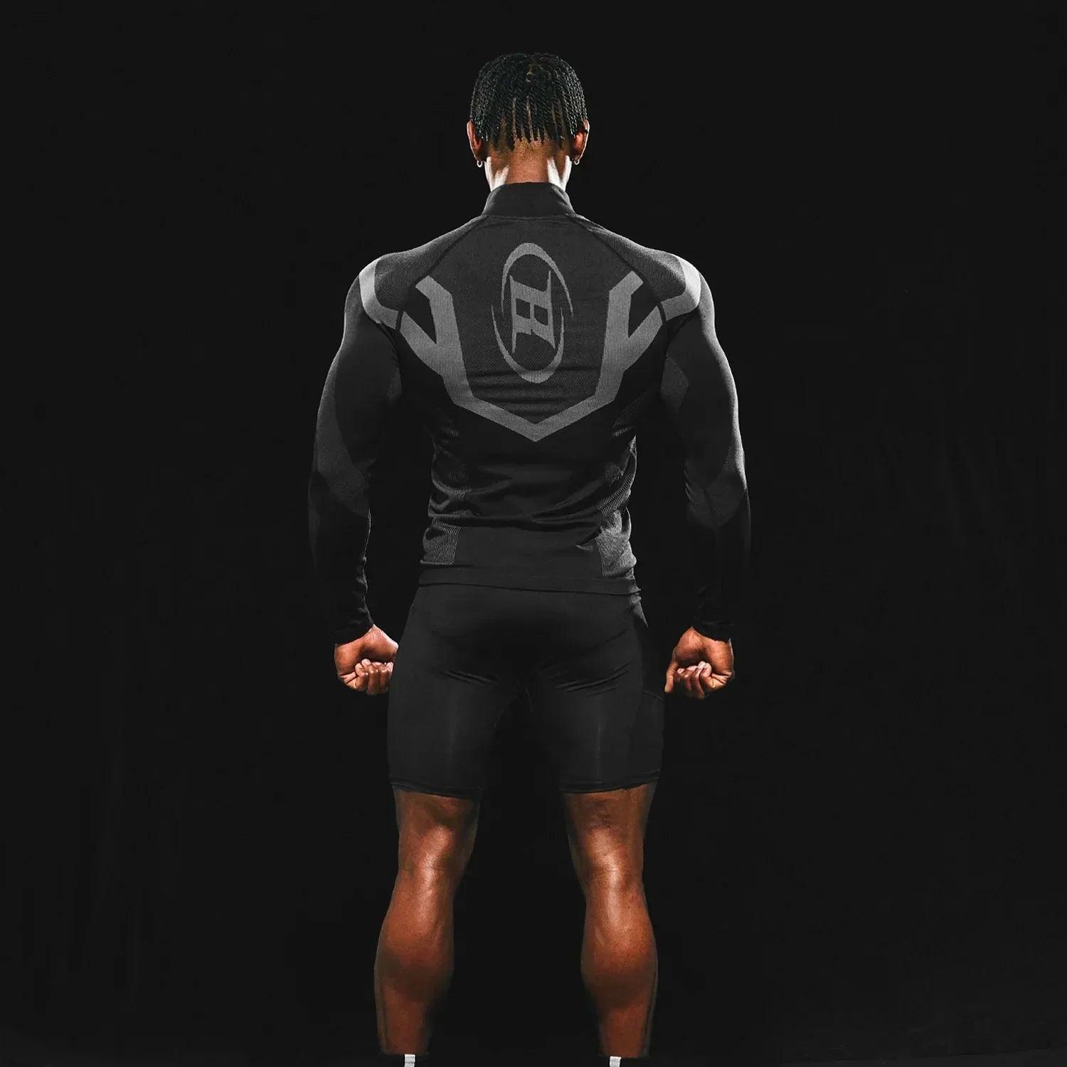 BRN Eclipse Seamless Half Zip Up Long Sleeve - BORNTOWIN - VENTURER