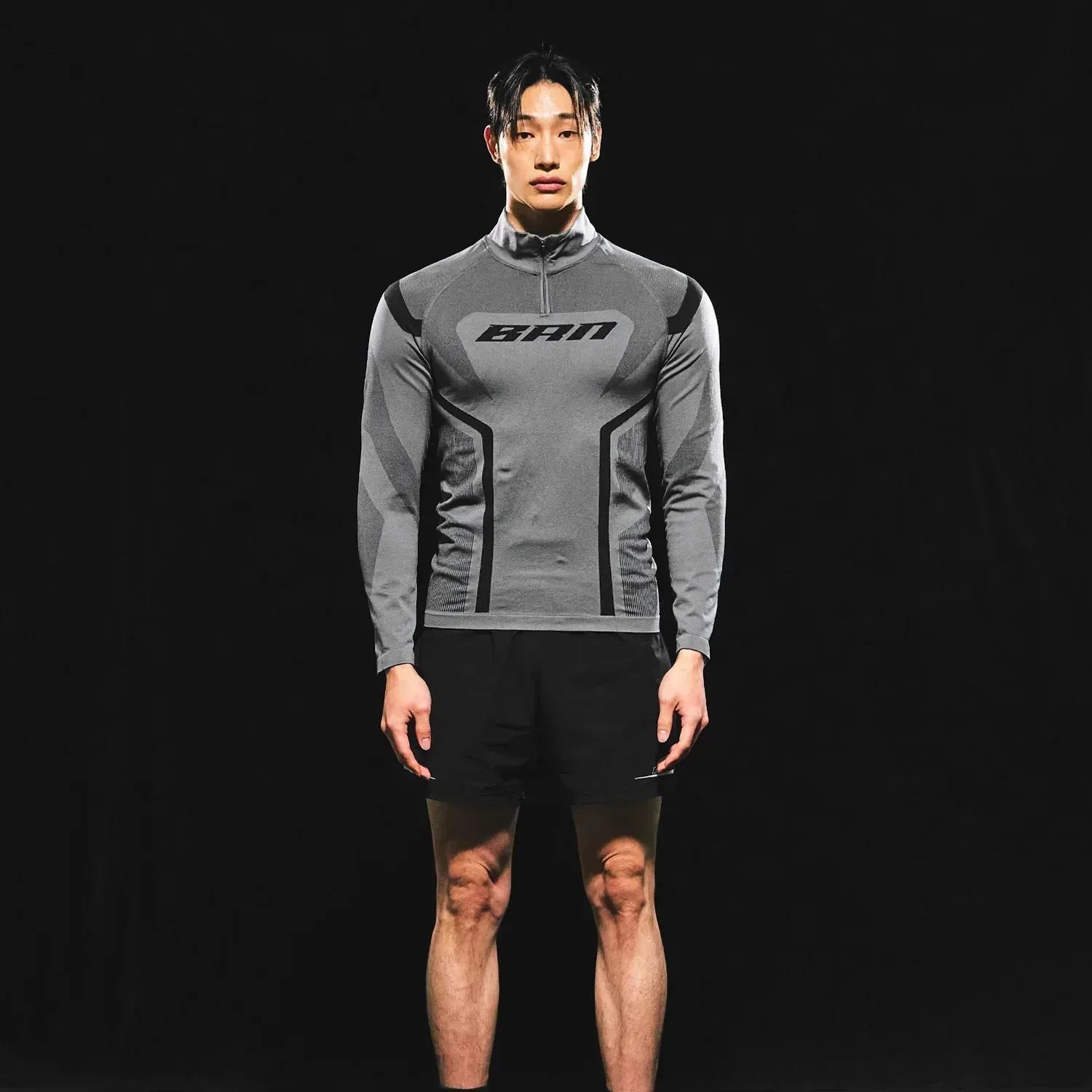 BRN Eclipse Seamless Half Zip Up Long Sleeve - BORNTOWIN - VENTURER