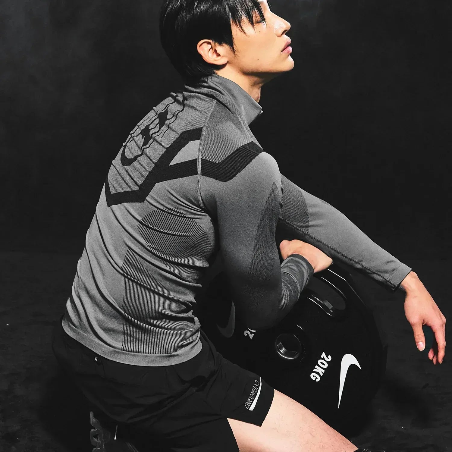 BRN Eclipse Seamless Half Zip Up Long Sleeve - BORNTOWIN - VENTURER