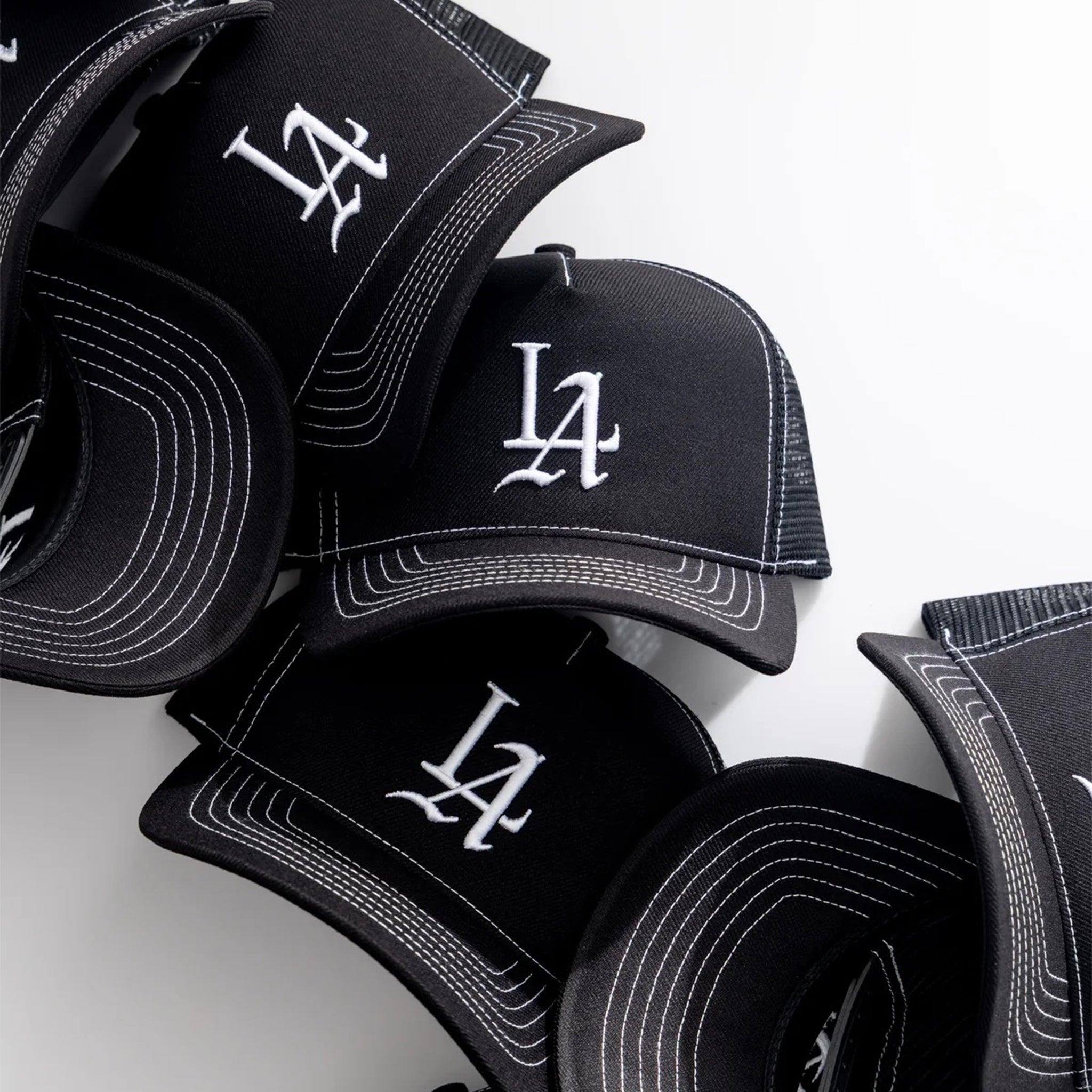 LA 001 Structured Stitch Trucker Hat