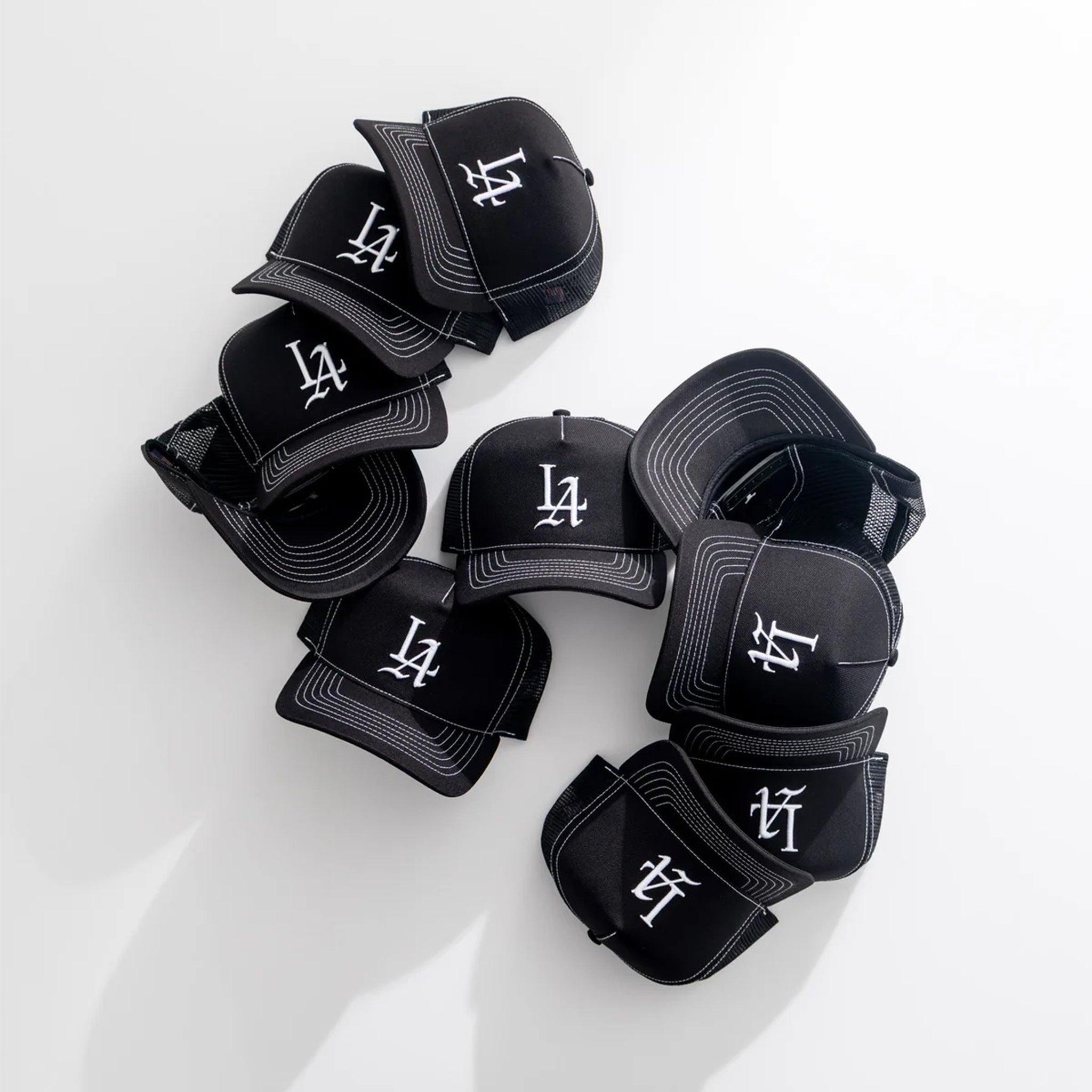 LA 001 Structured Stitch Trucker Hat