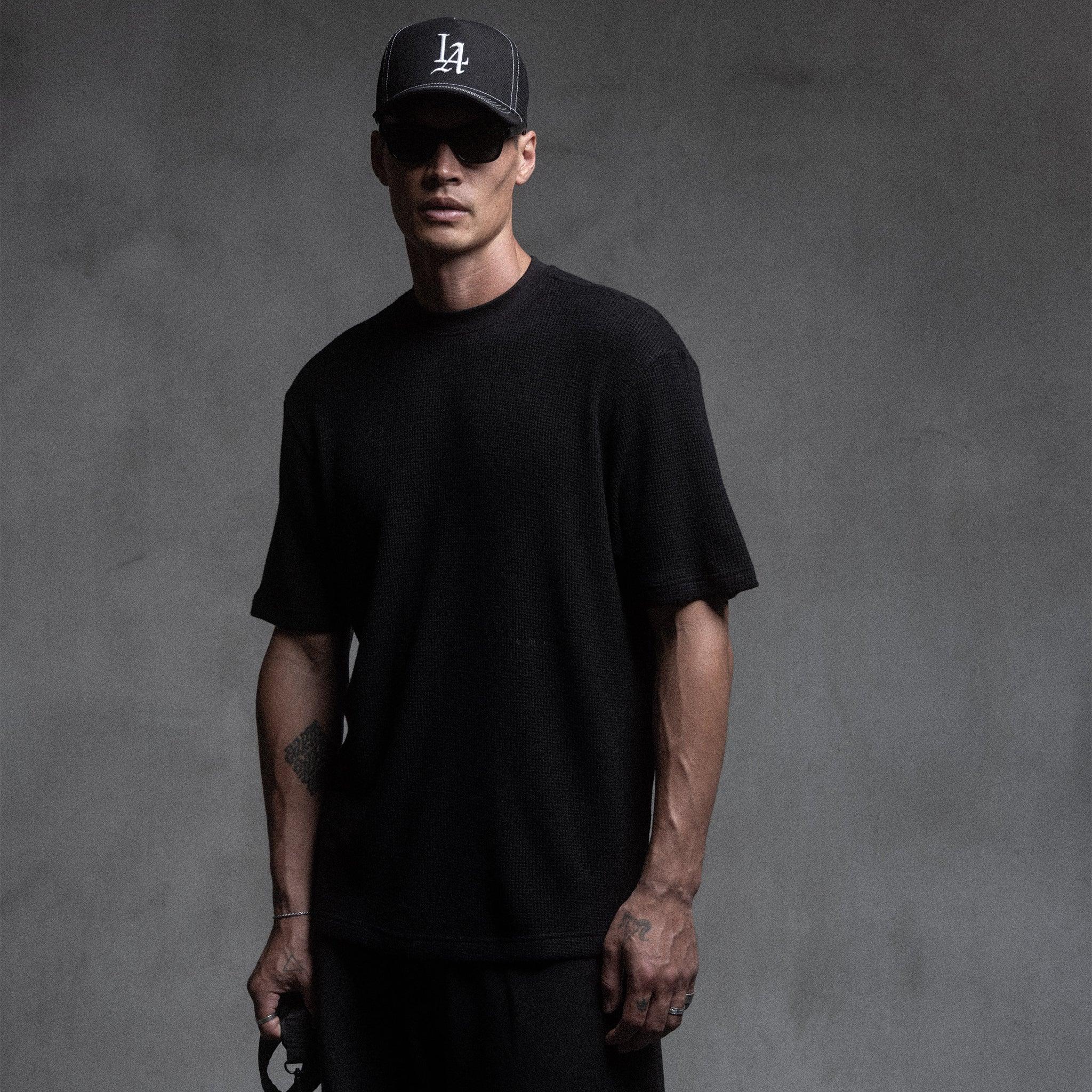 LA 001 Structured Stitch Trucker Hat