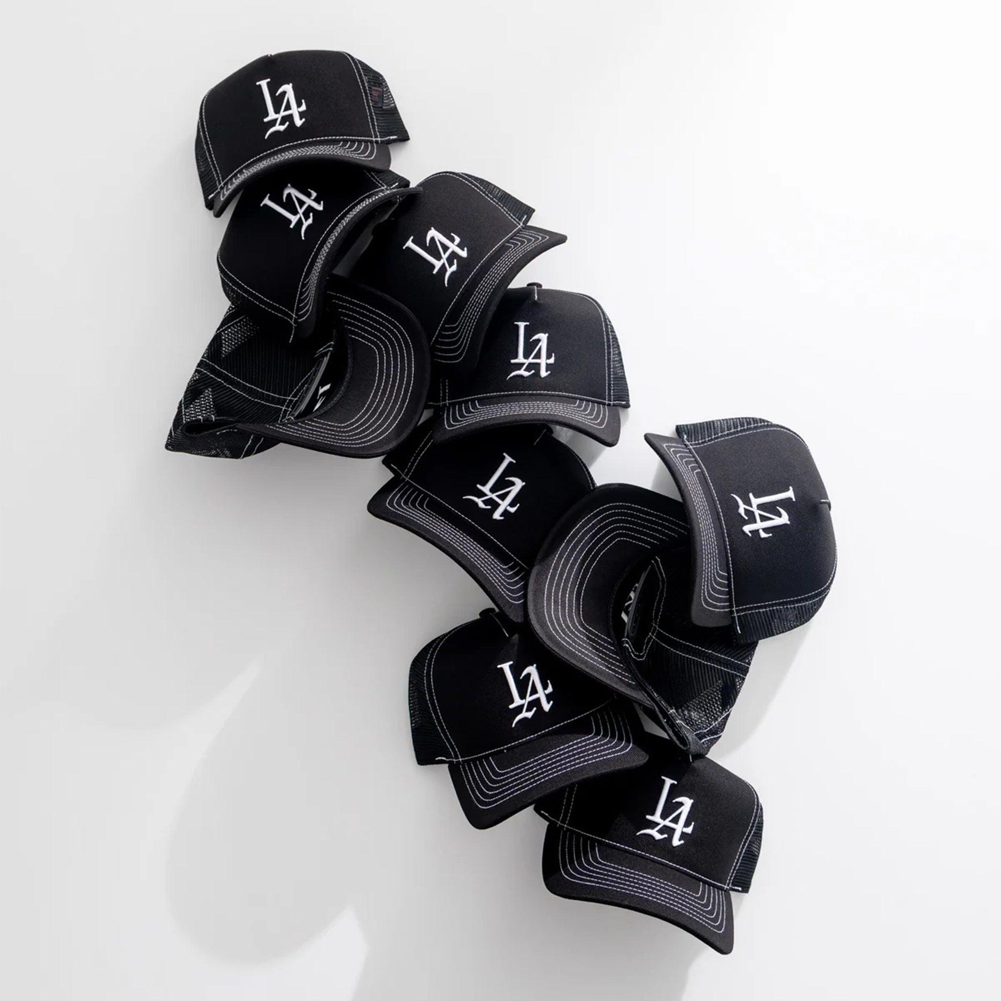 LA 001 Structured Stitch Trucker Hat