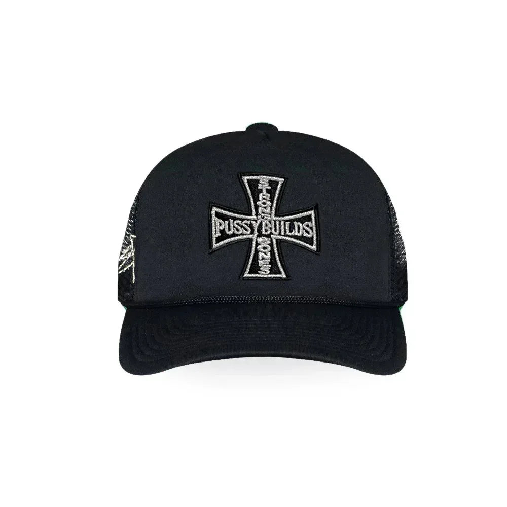 LA ROPA(ラ ロパ)商品ページ - PBSB Cross Trucker Hat - Black