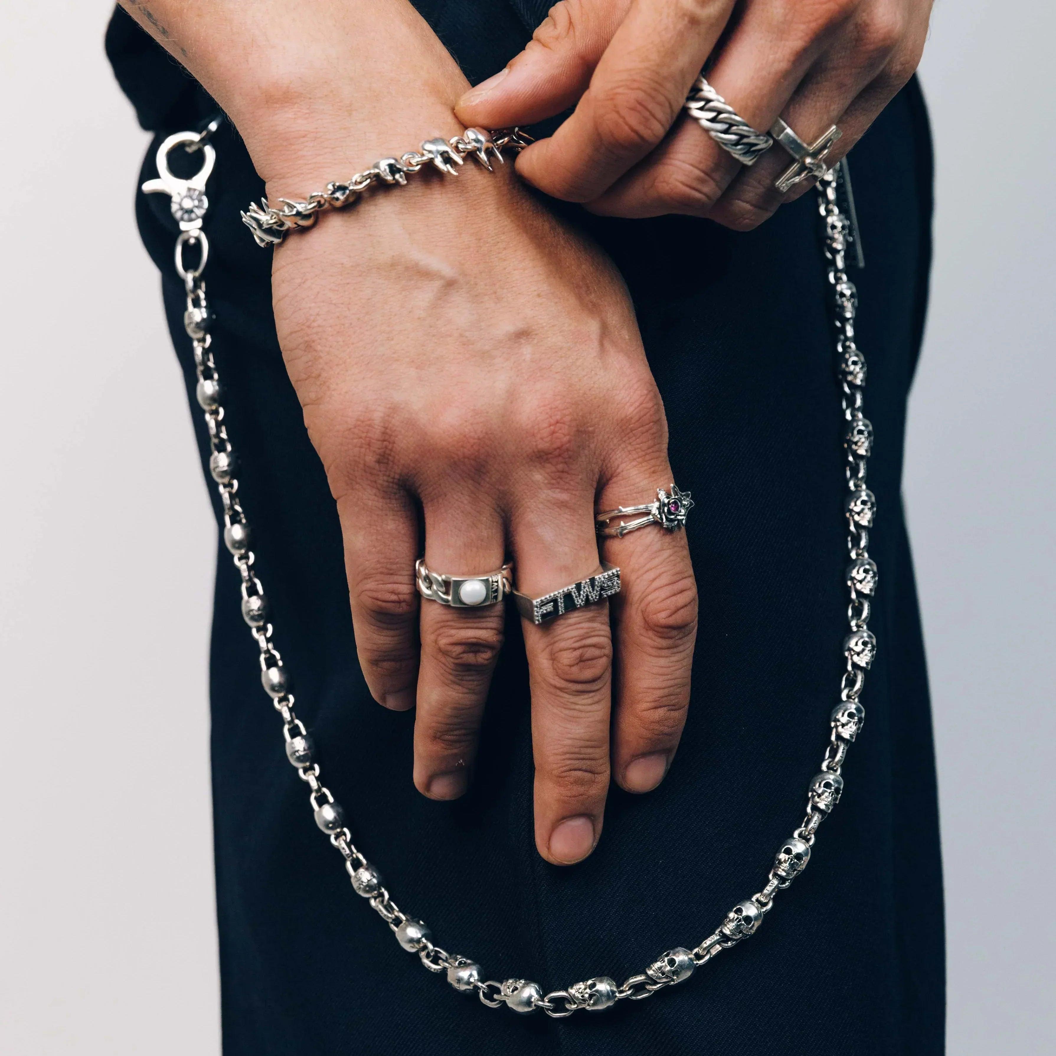 Skull Wallet Chain - FOR THOSE WHO SIN - VENTURER