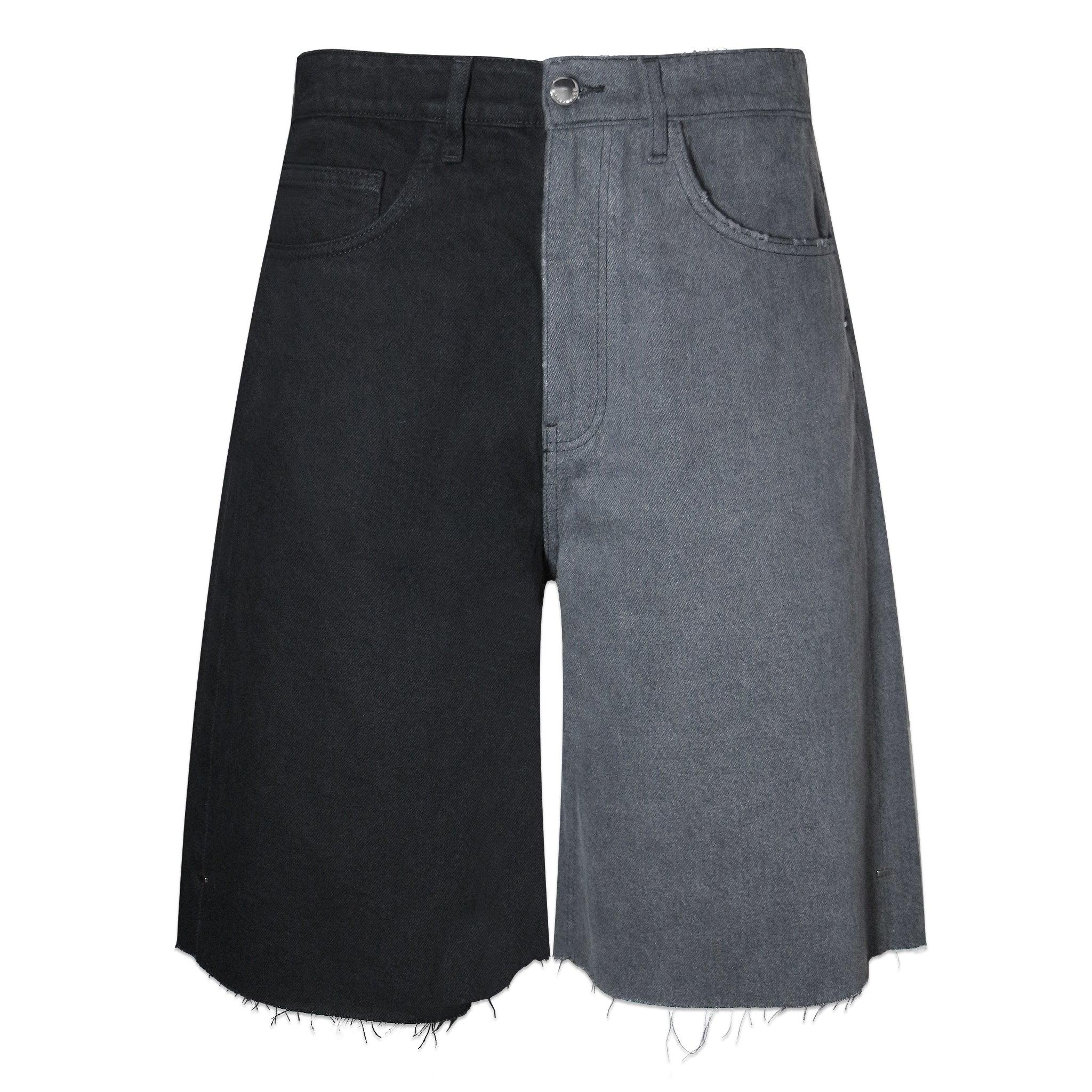 パンツ ASKYURSELF Split Lounge Trousers ASKYURSELF (アスクユアセルフ)商品ページ - Split Baggy Jeans Shorts