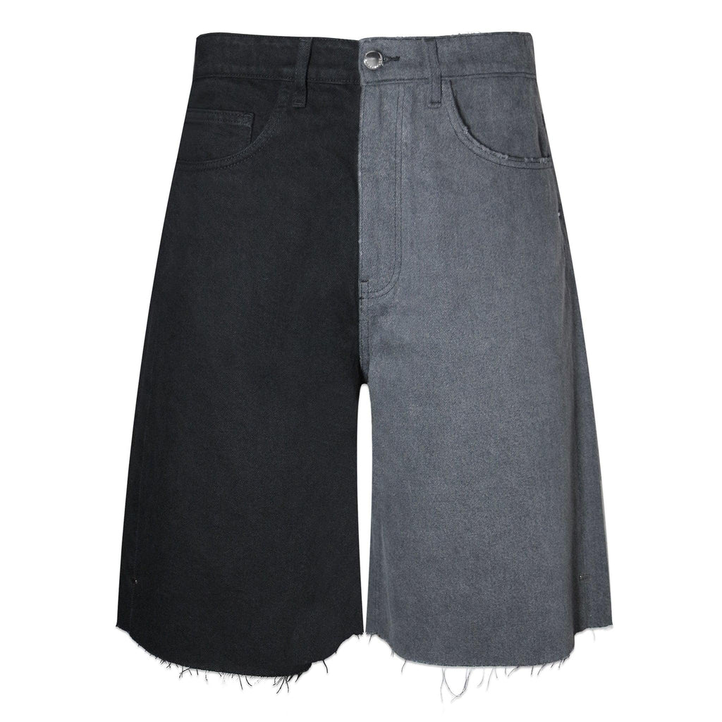 ASKYURSELF (アスクユアセルフ)商品ページ - Split Baggy Jeans Shorts 