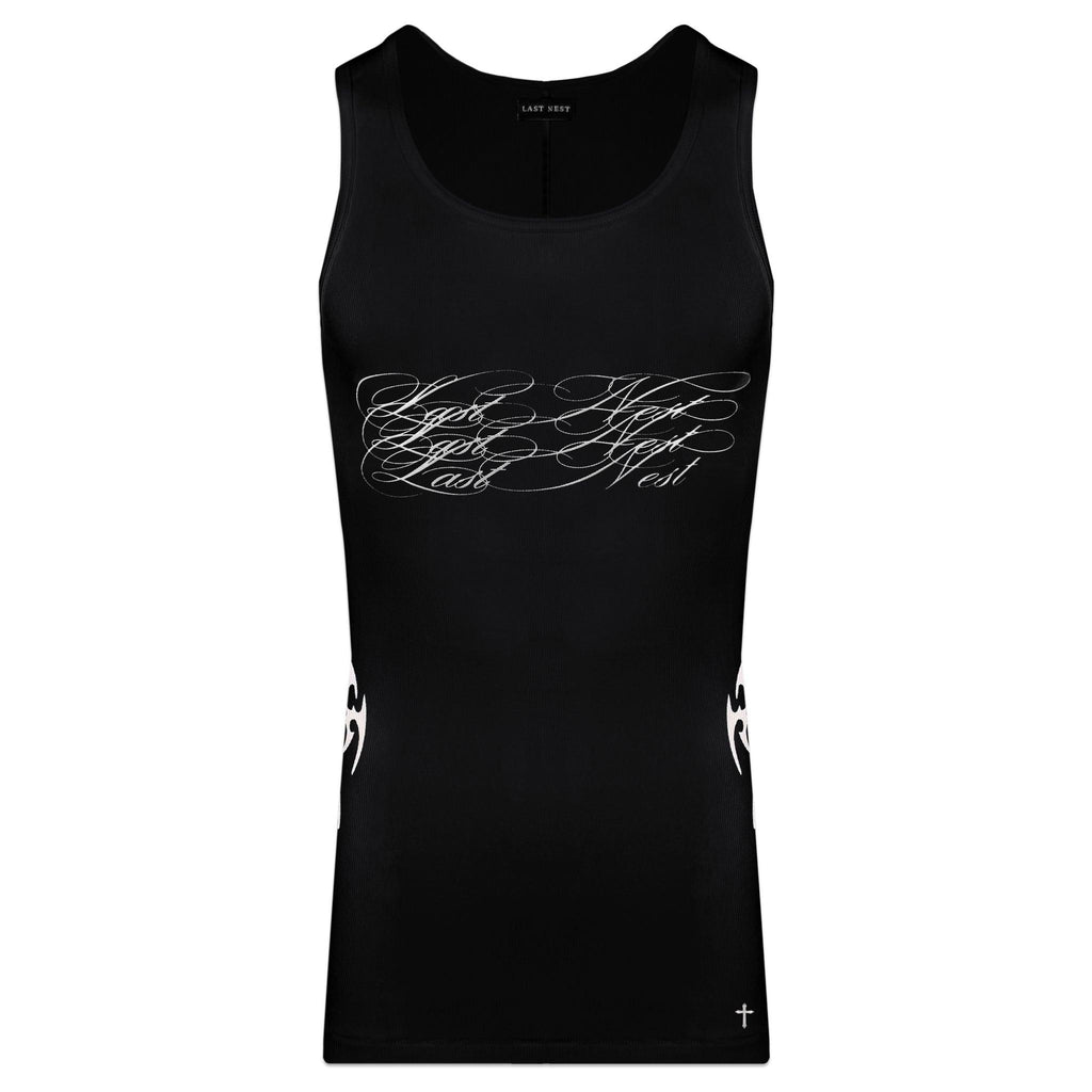LAST NEST(ラストネスト)商品ページ - Trival Tank Top - Black 