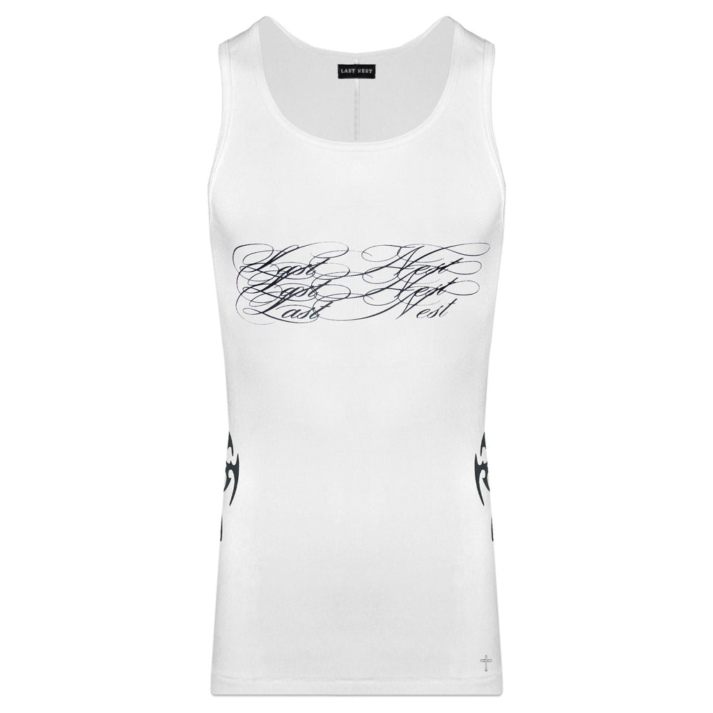 LAST NEST(ラストネスト)商品ページ - Trival Tank Top - White 