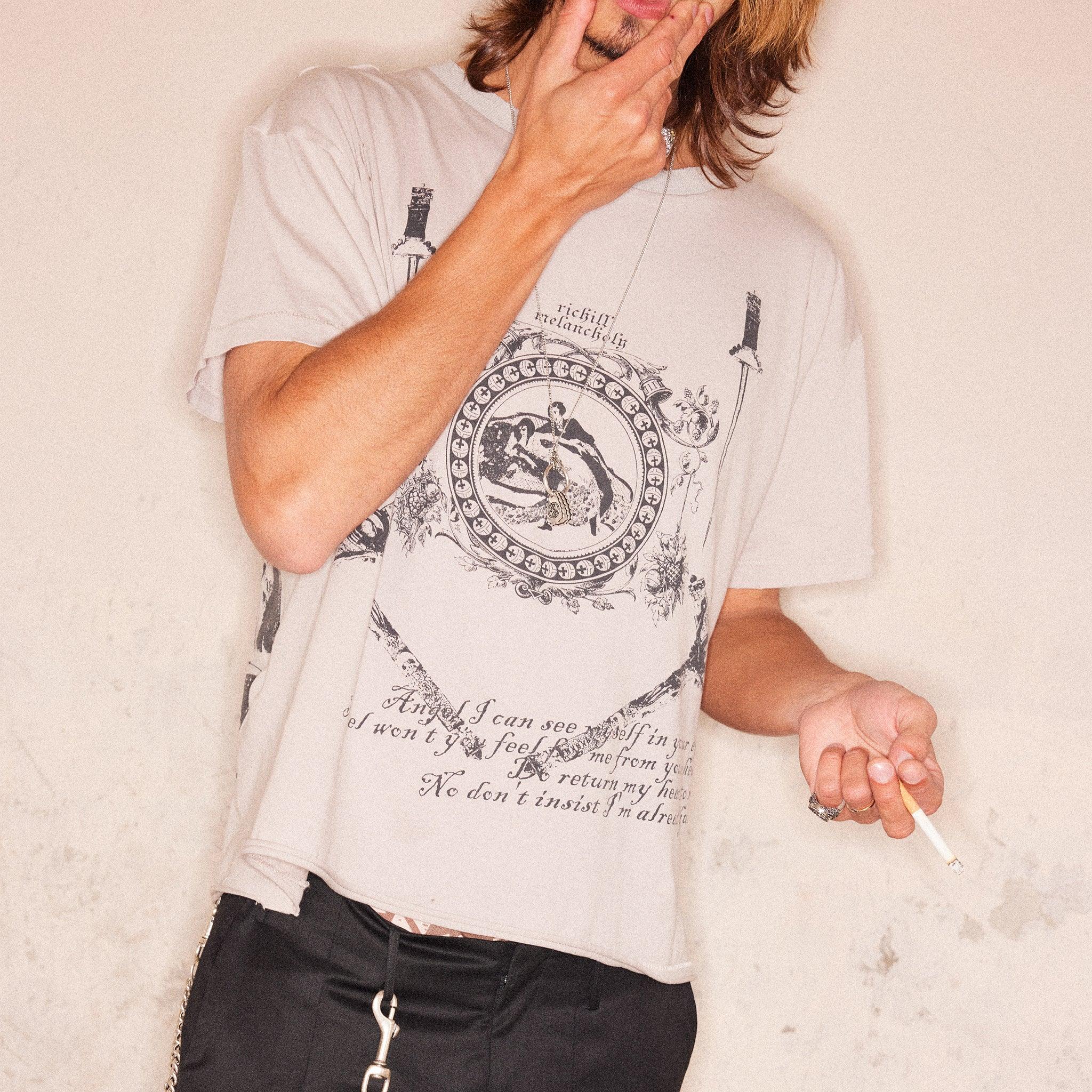 Dagger Frame Distressed Tee