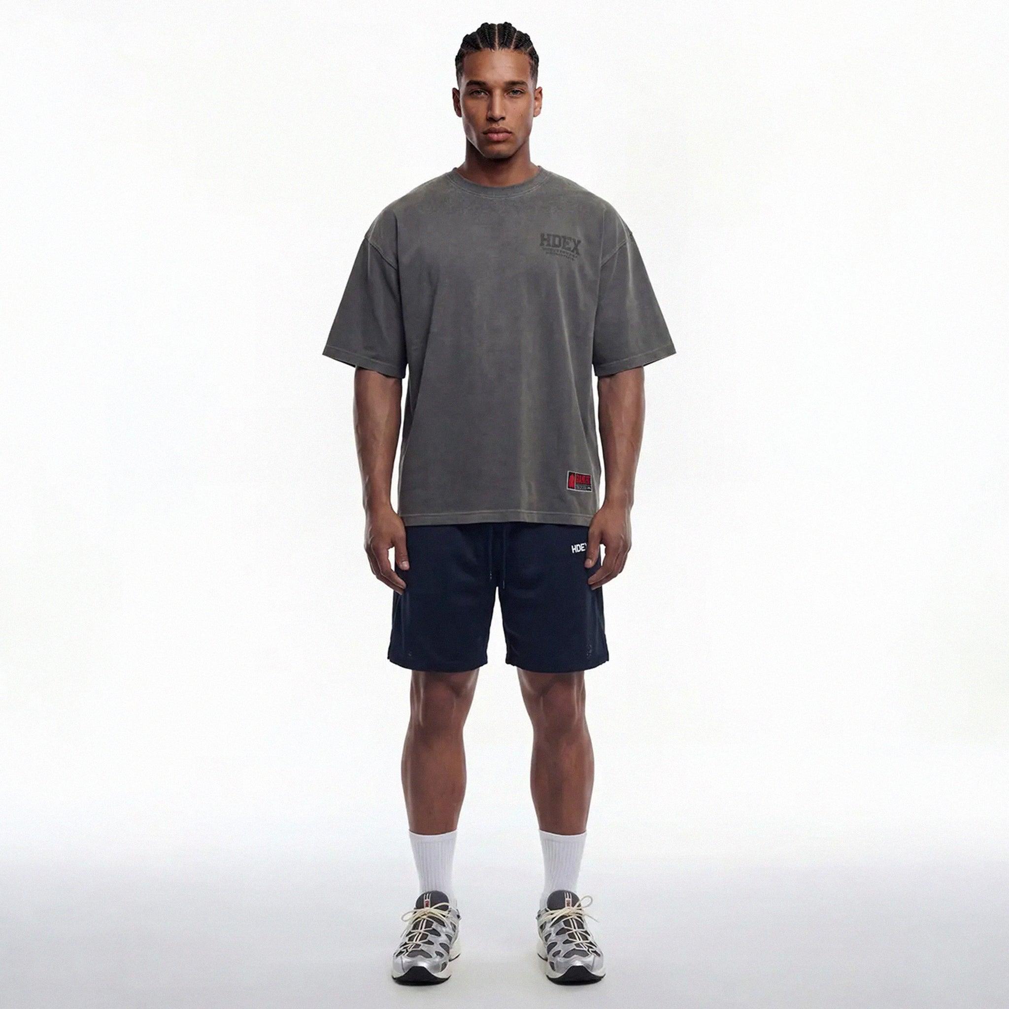 Core Back Logo Giant Fit Washed Short Sleeve