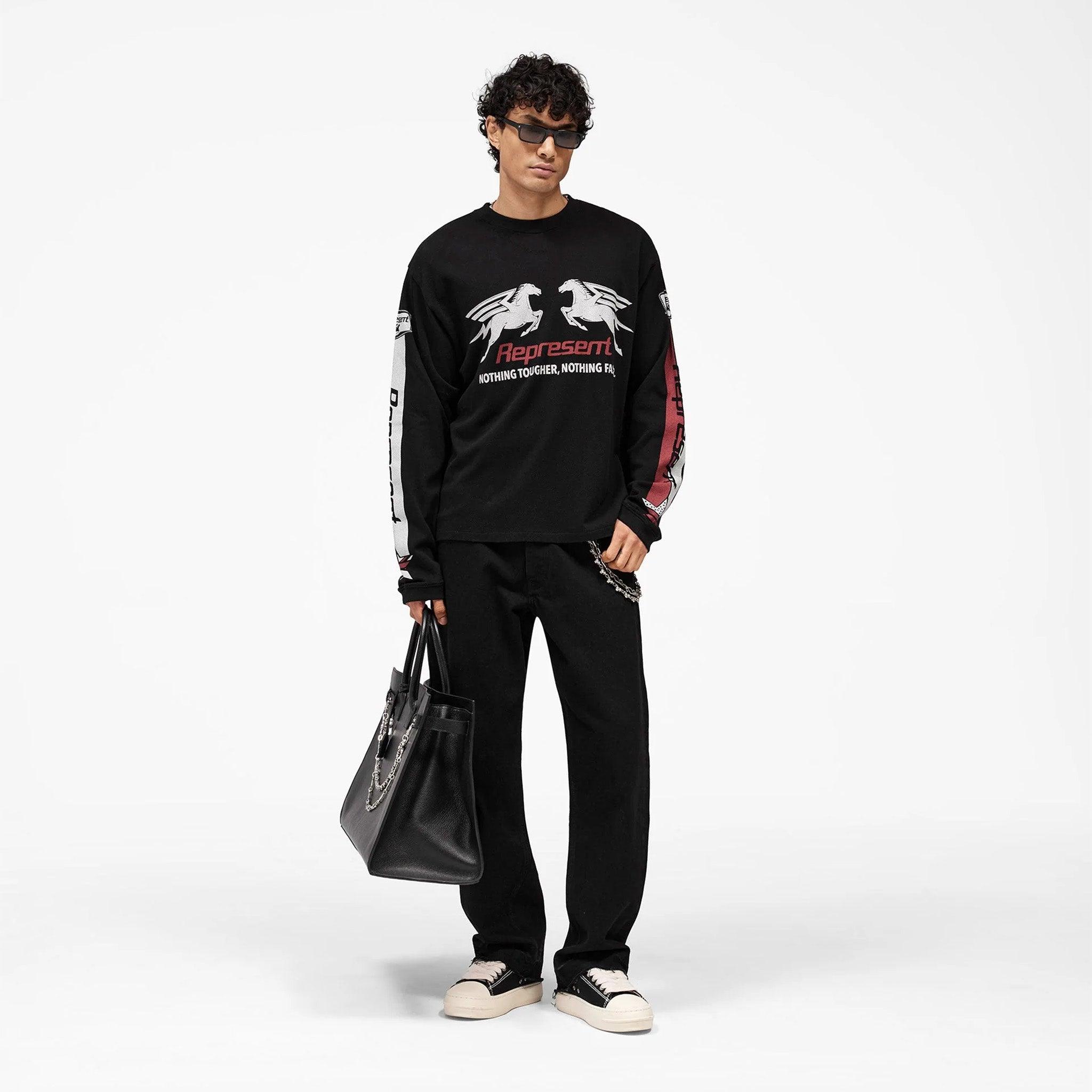 Mesh Pegasus Long-Sleeve T-Shirt