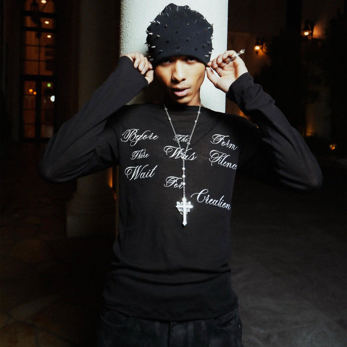 Lettering See-through LT T-Shirt