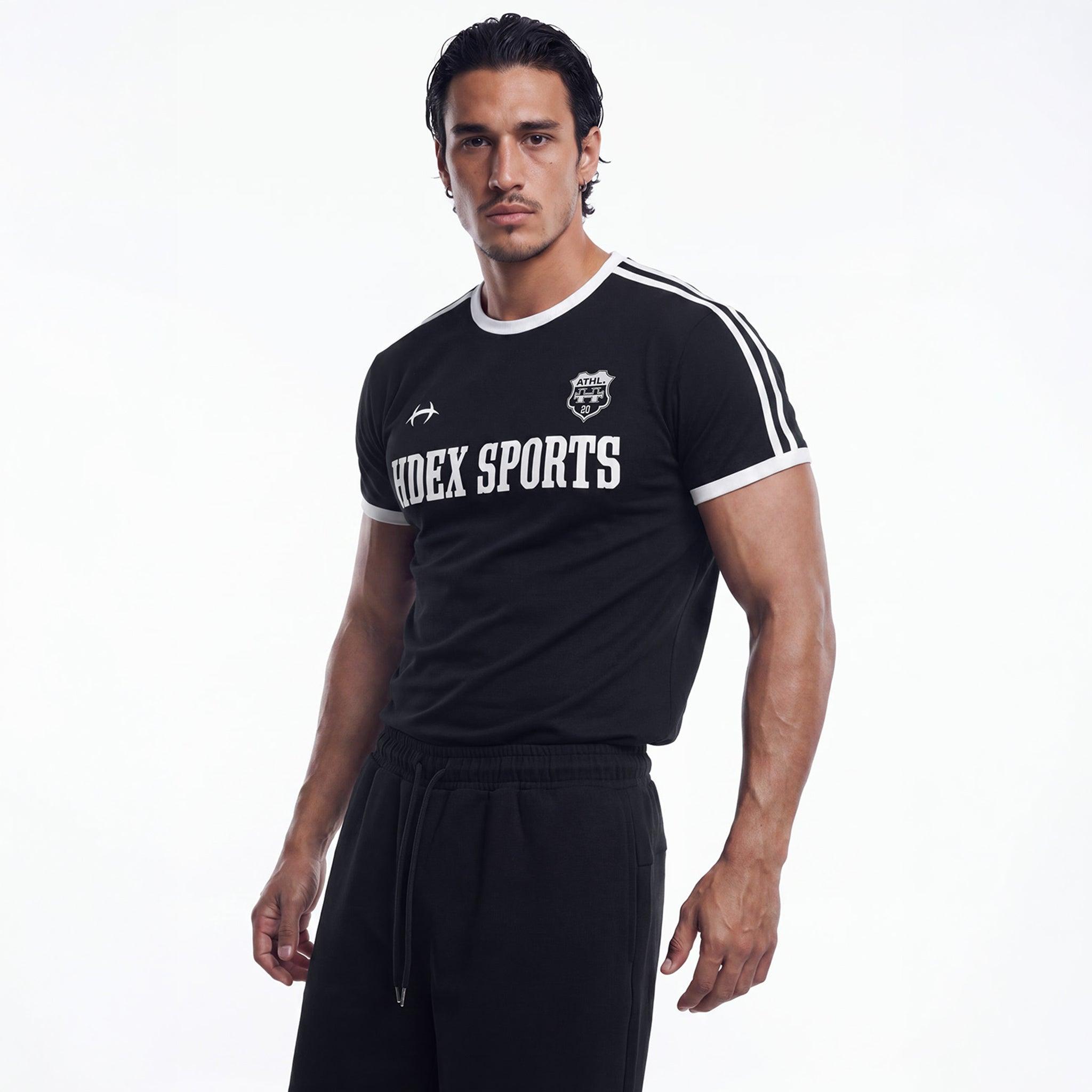Sporty Ringer Muscle Fit Short Sleeve
